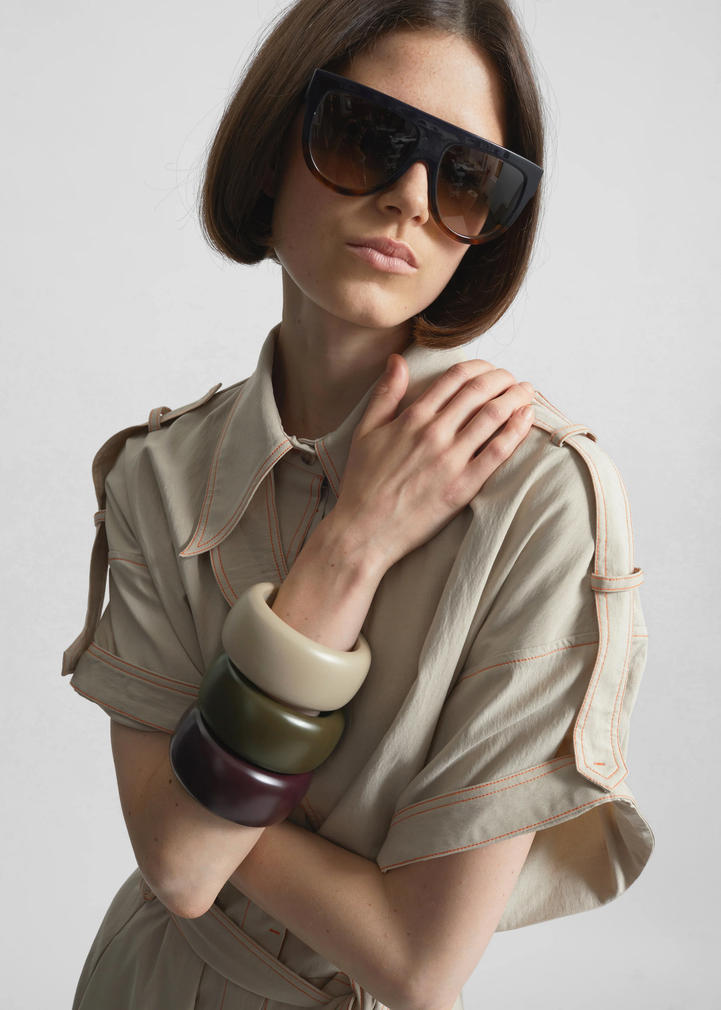 TFS Matte Bangle - Burgundy - Image 4