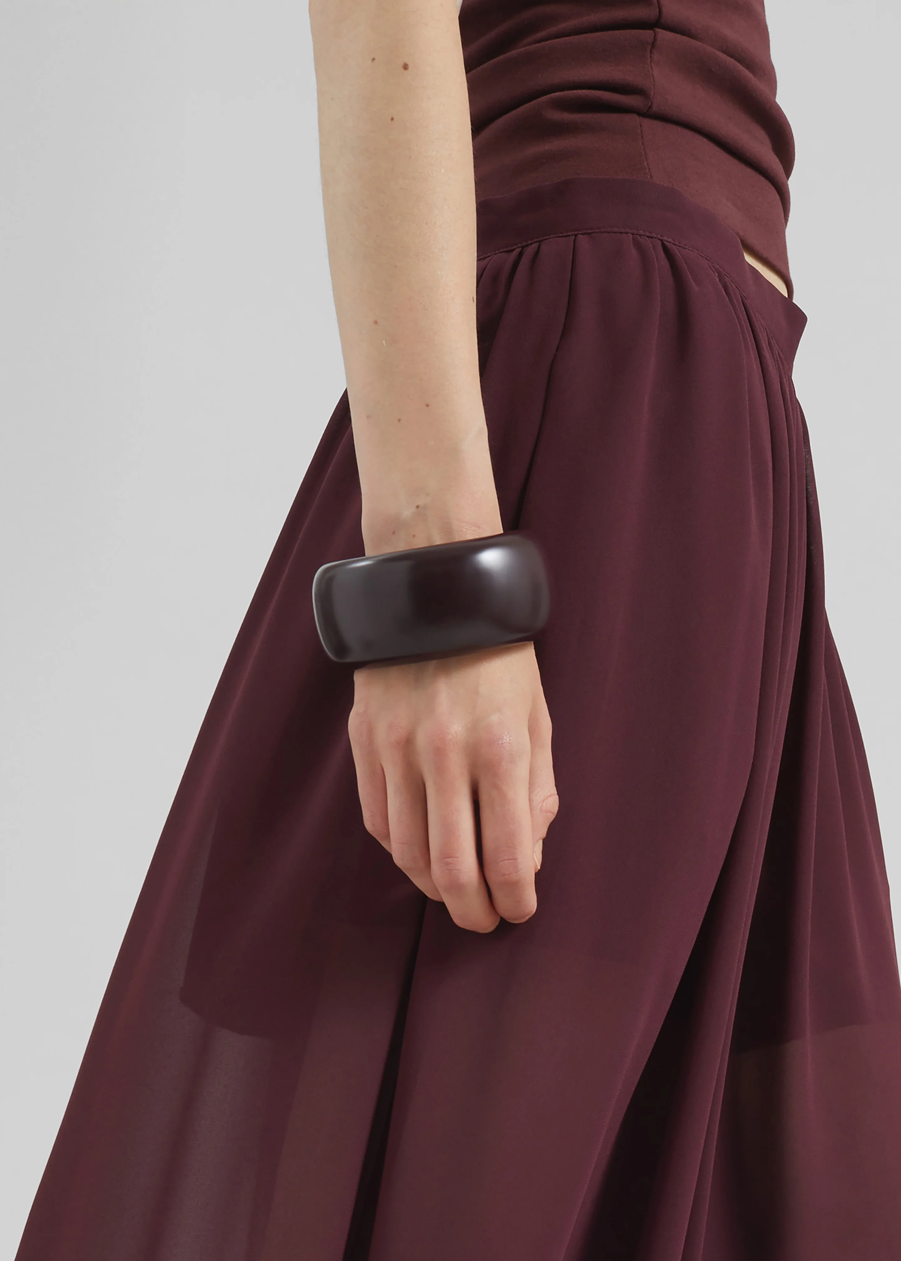 TFS Matte Bangle - Burgundy - Image 7