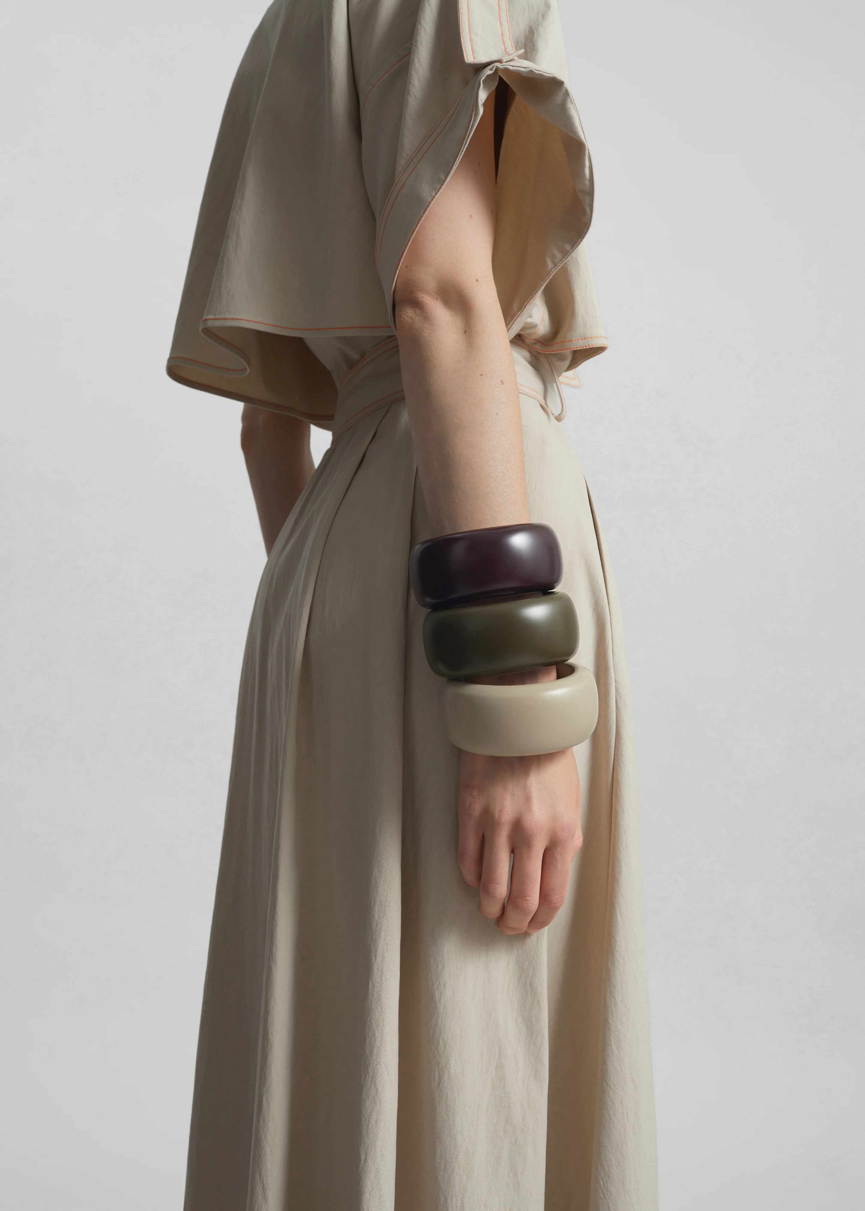 TFS Matte Bangle - Burgundy - Image 9