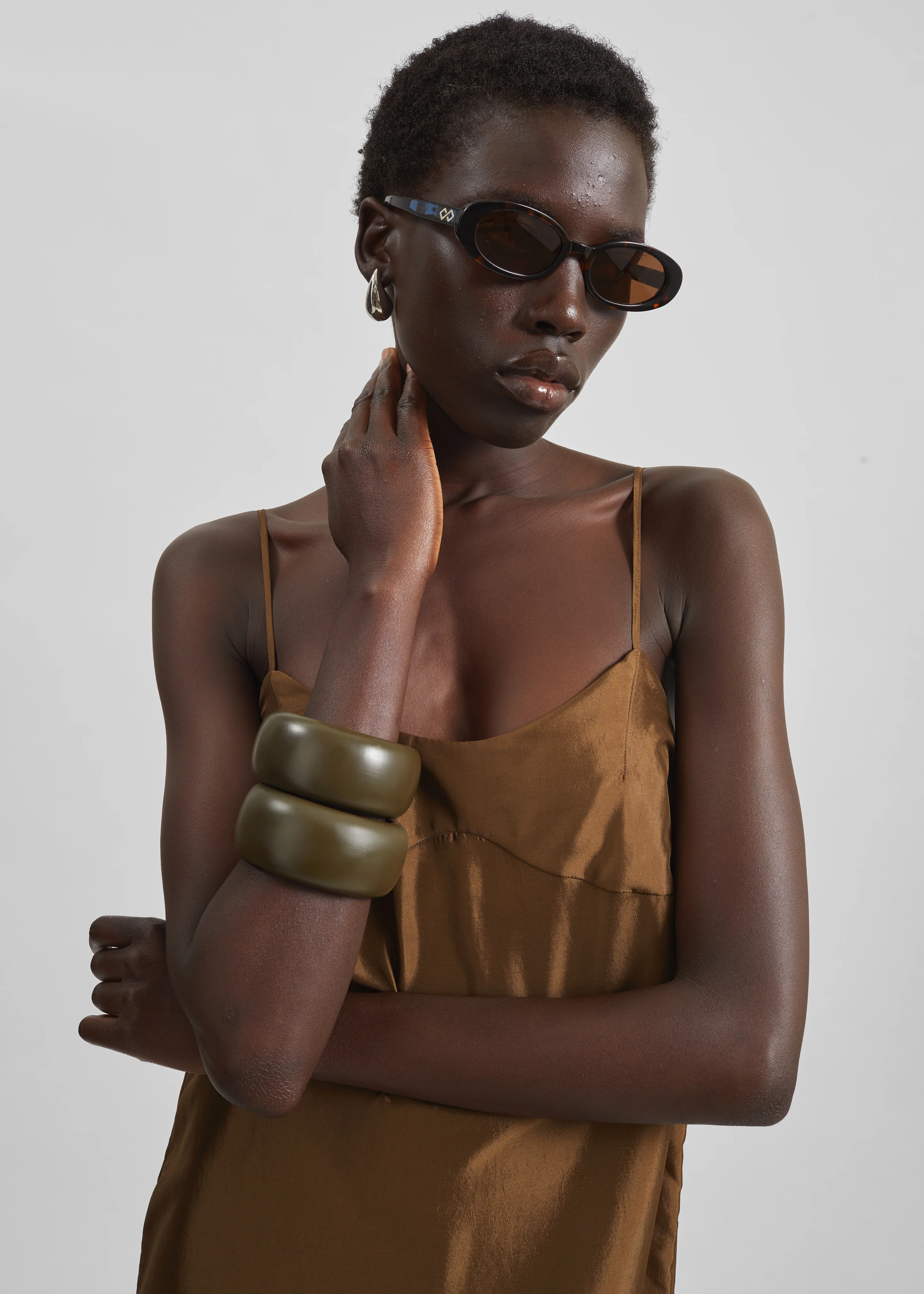 TFS Matte Bangle - Moss Green - Image 9