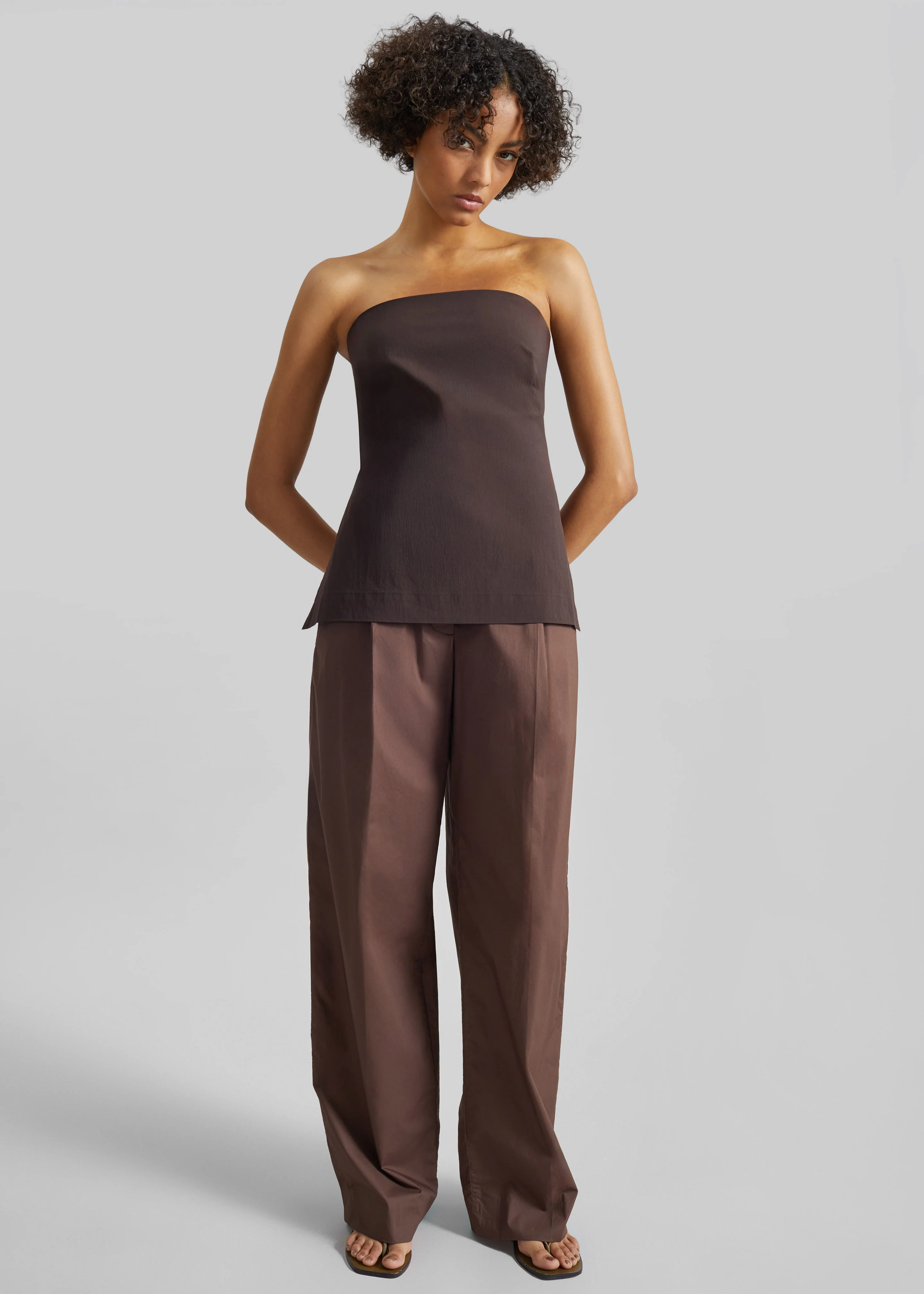 TheLatest Axel Pants - Brown - Image 7