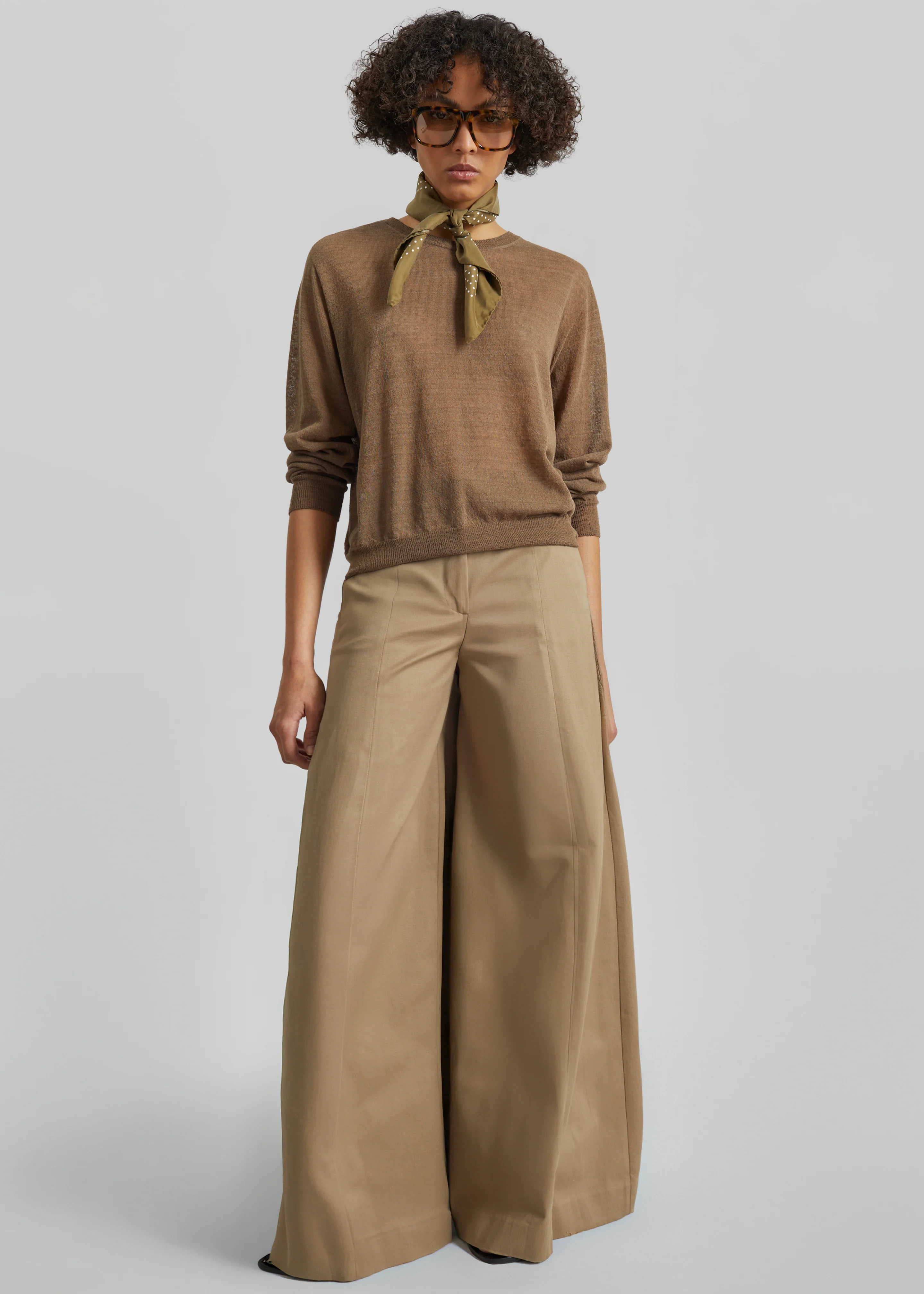 TheLatest D-Alma Pants - Cognac - Image 2