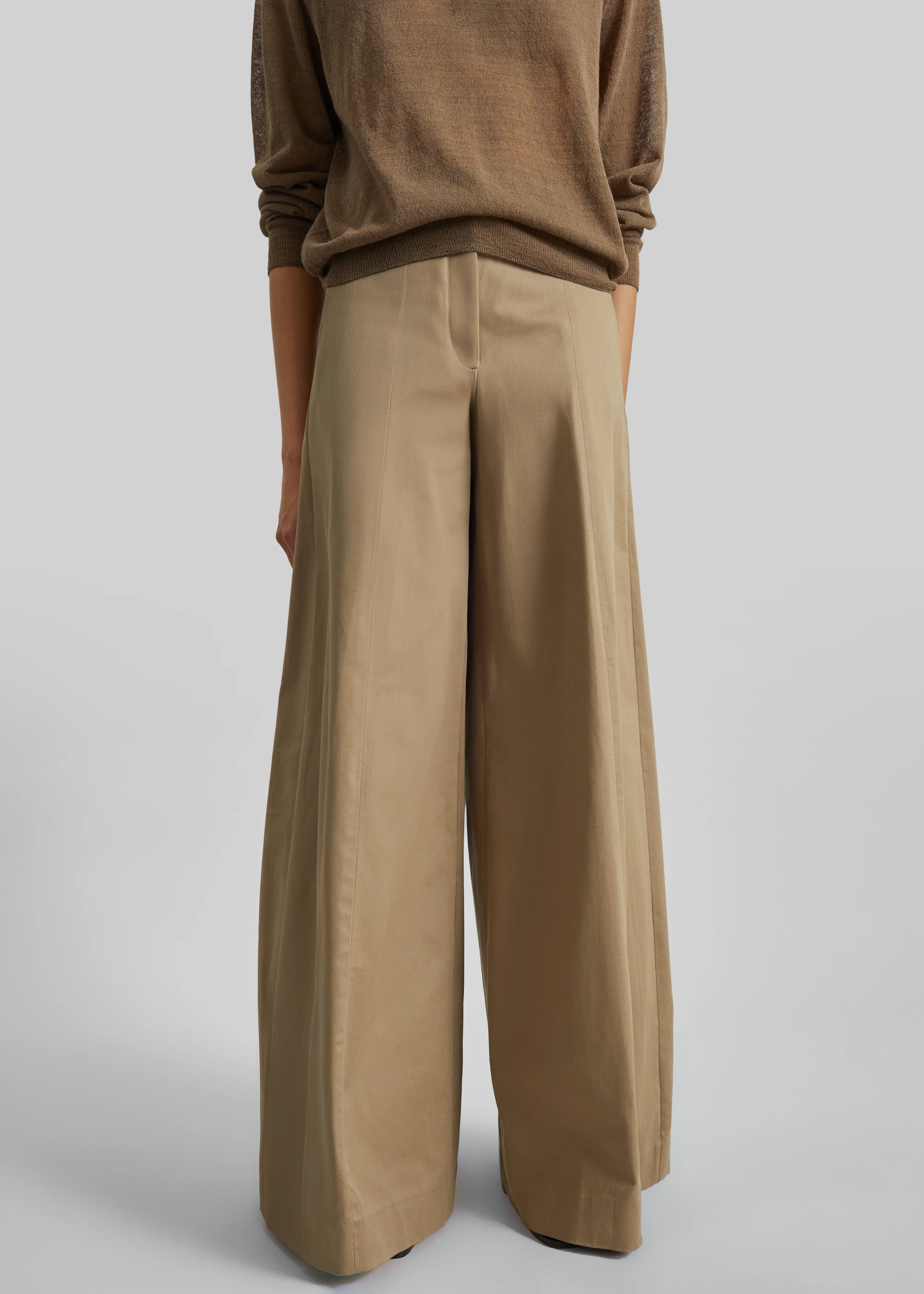 TheLatest D-Alma Pants - Cognac - Image 3