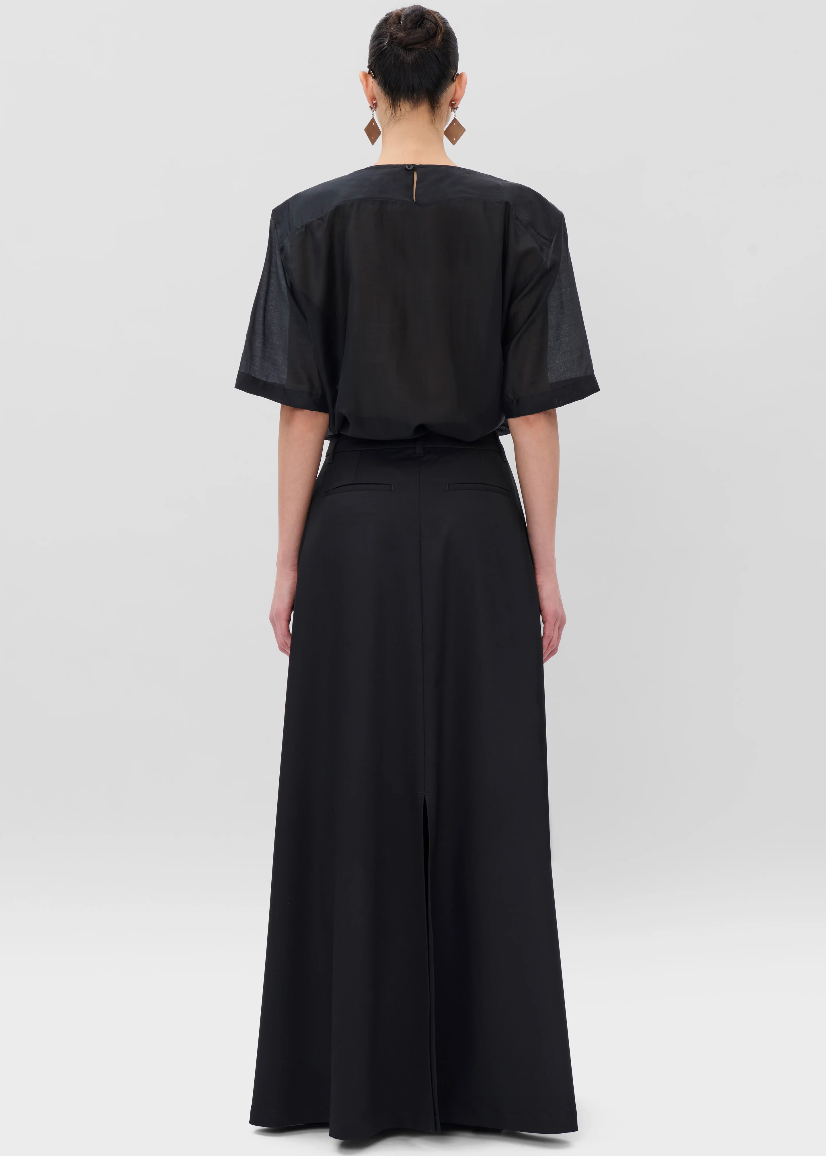 TheLatest Daisy Skirt - Black - Image 8