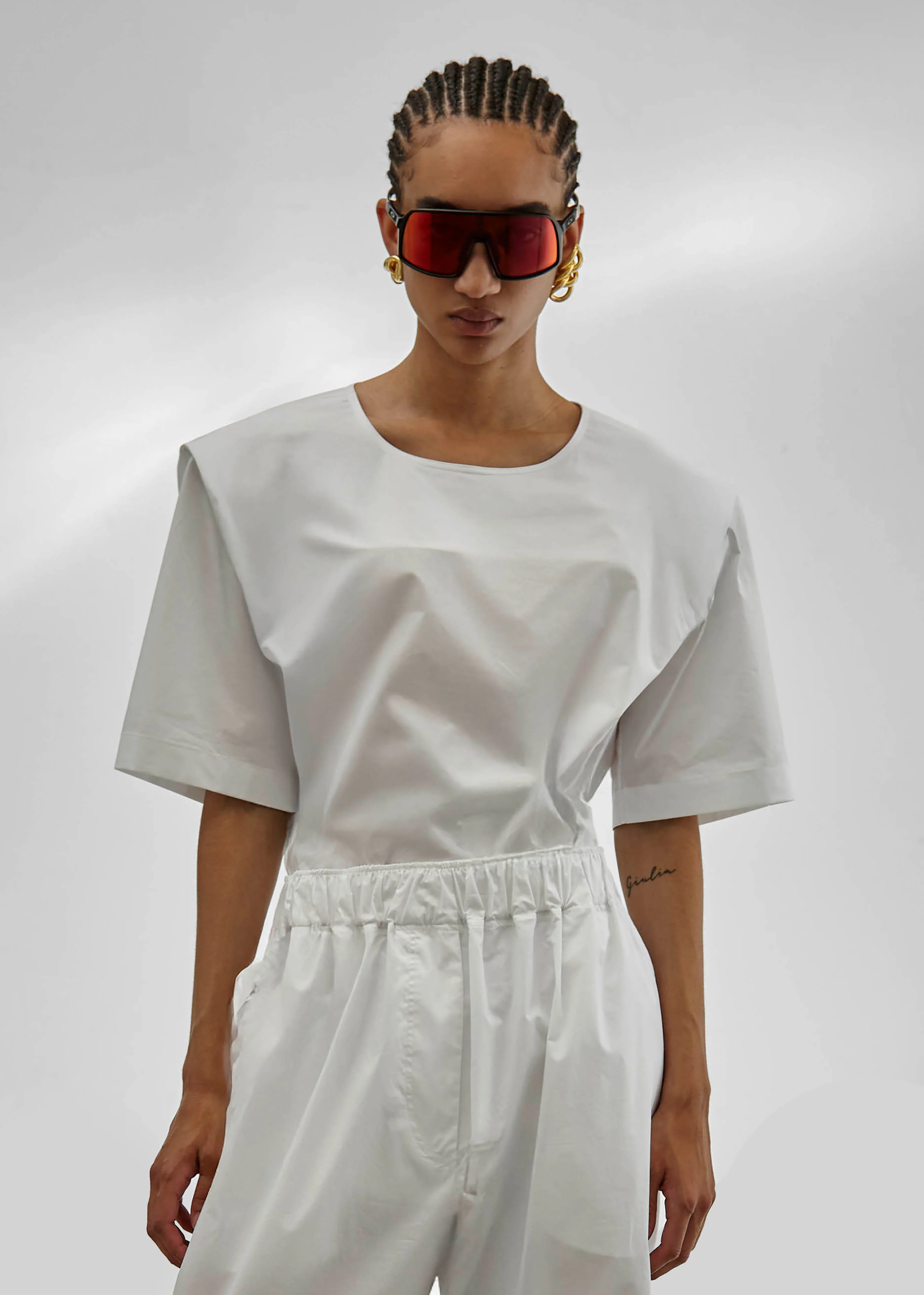 TheLatest Dean Top - White - Image 2