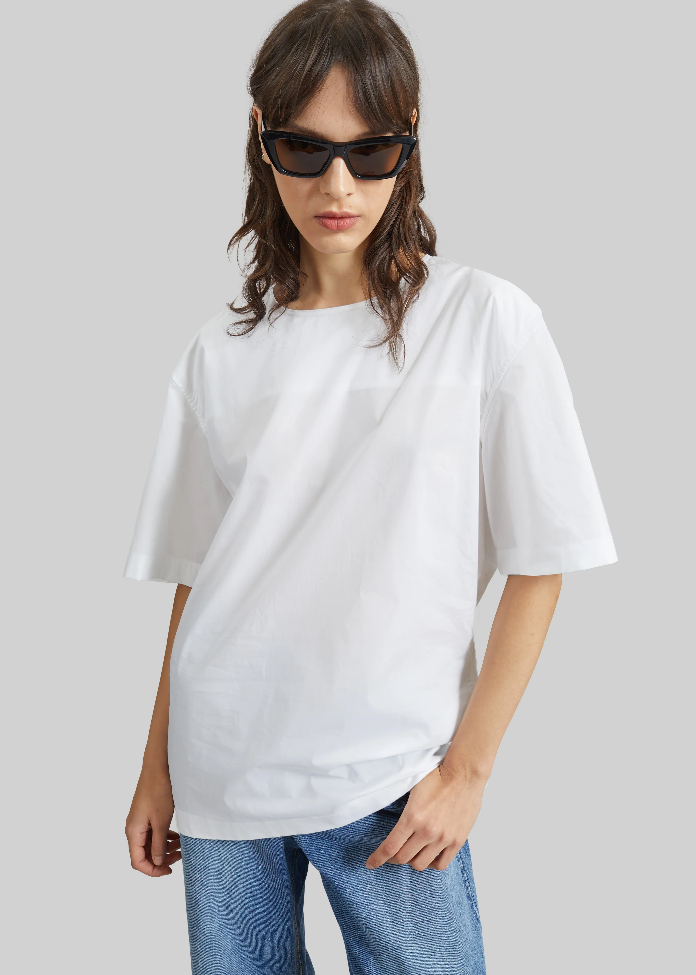 TheLatest Dean Top - White - Image 3