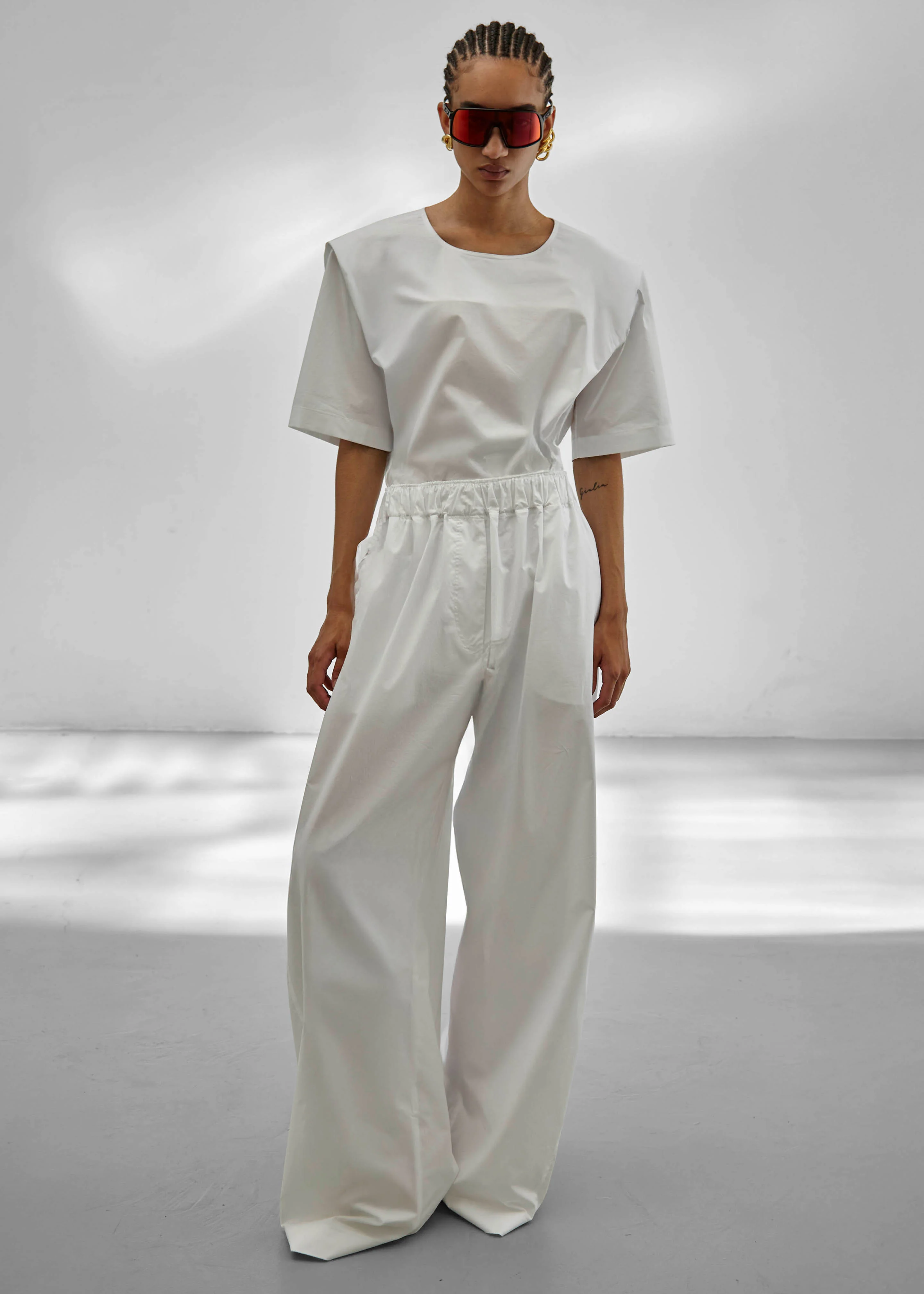 TheLatest Dean Top - White - Image 4