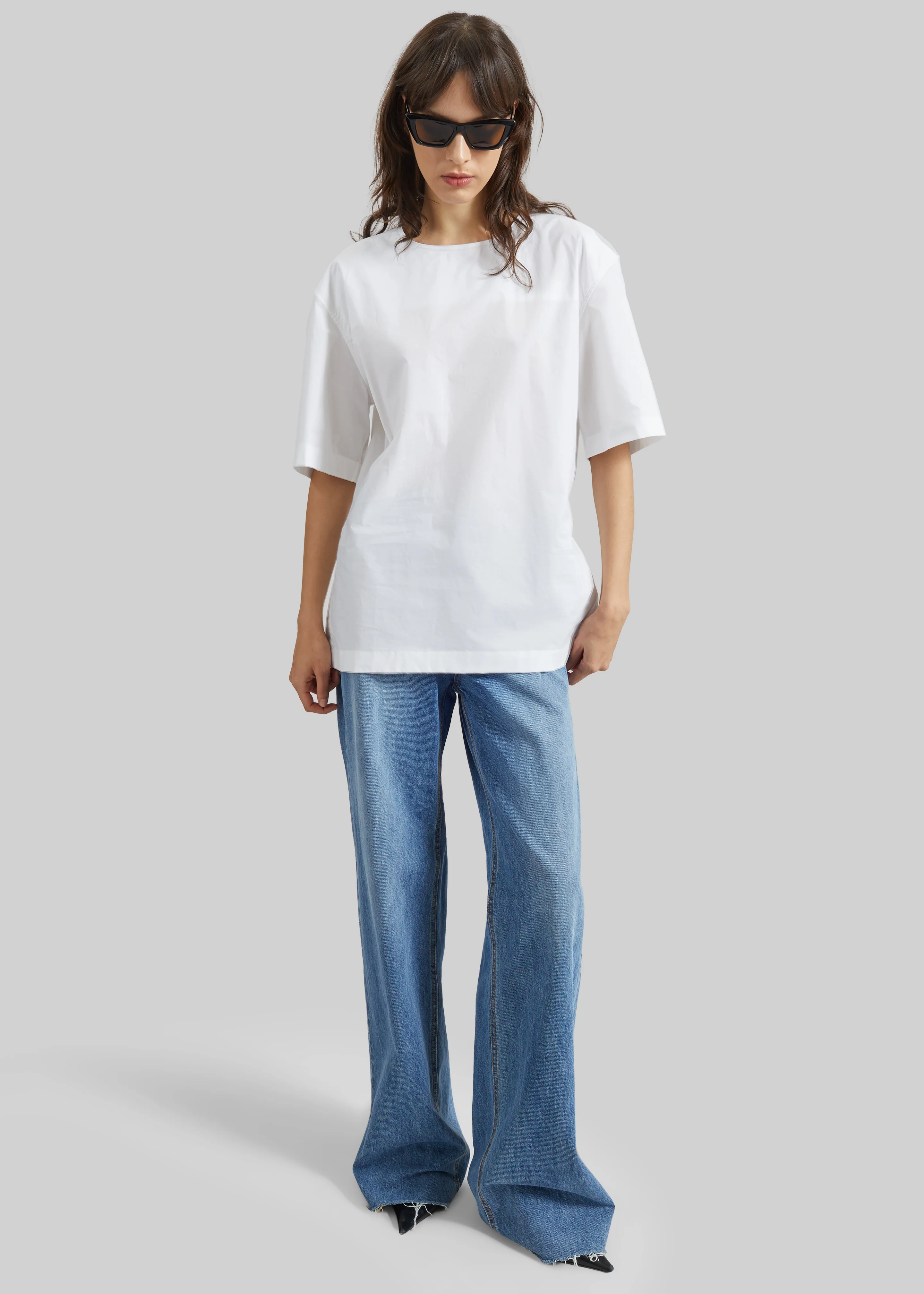 TheLatest Dean Top - White - Image 5