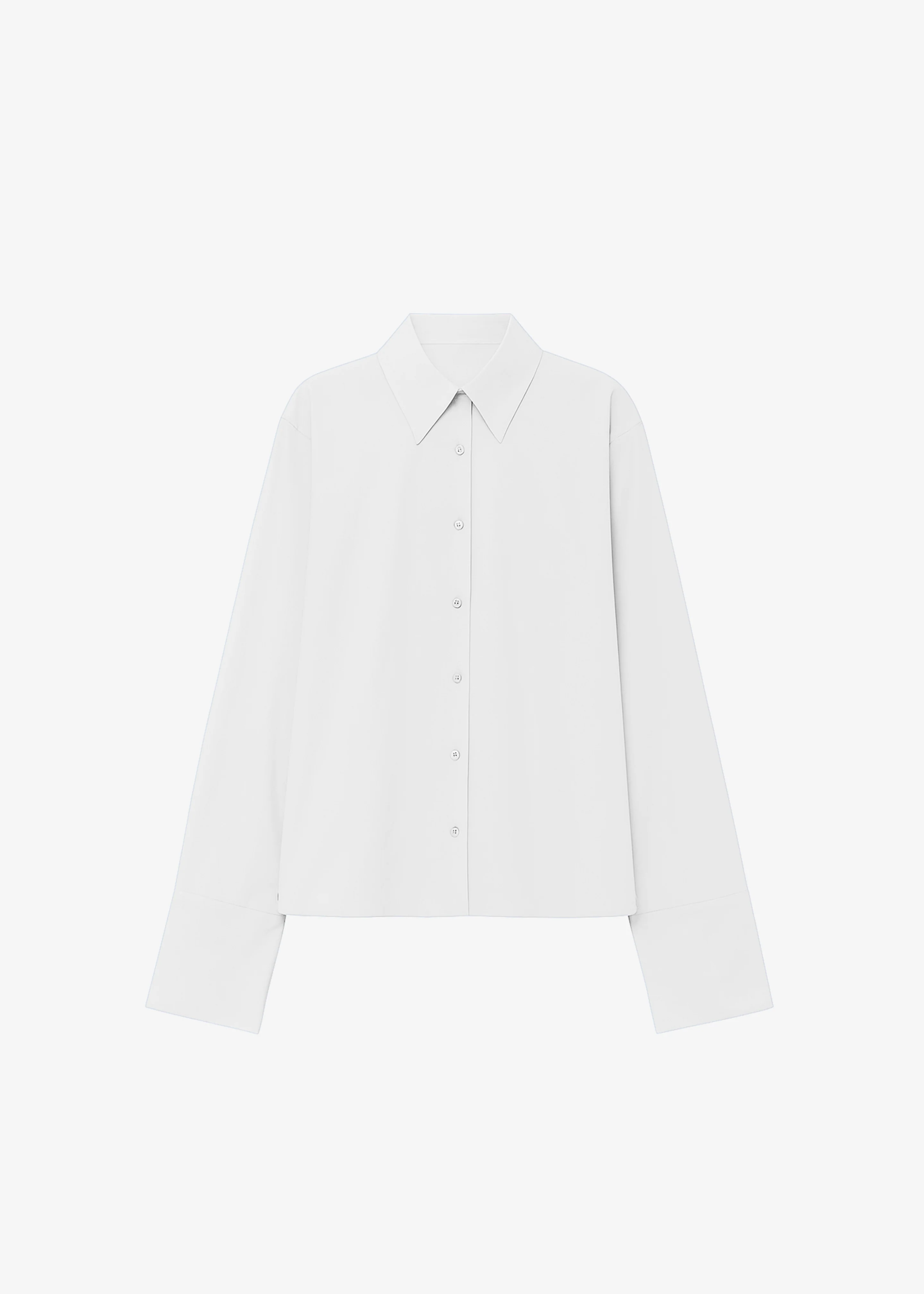 Tila Wide Sleeve Shirt - White - Image 6