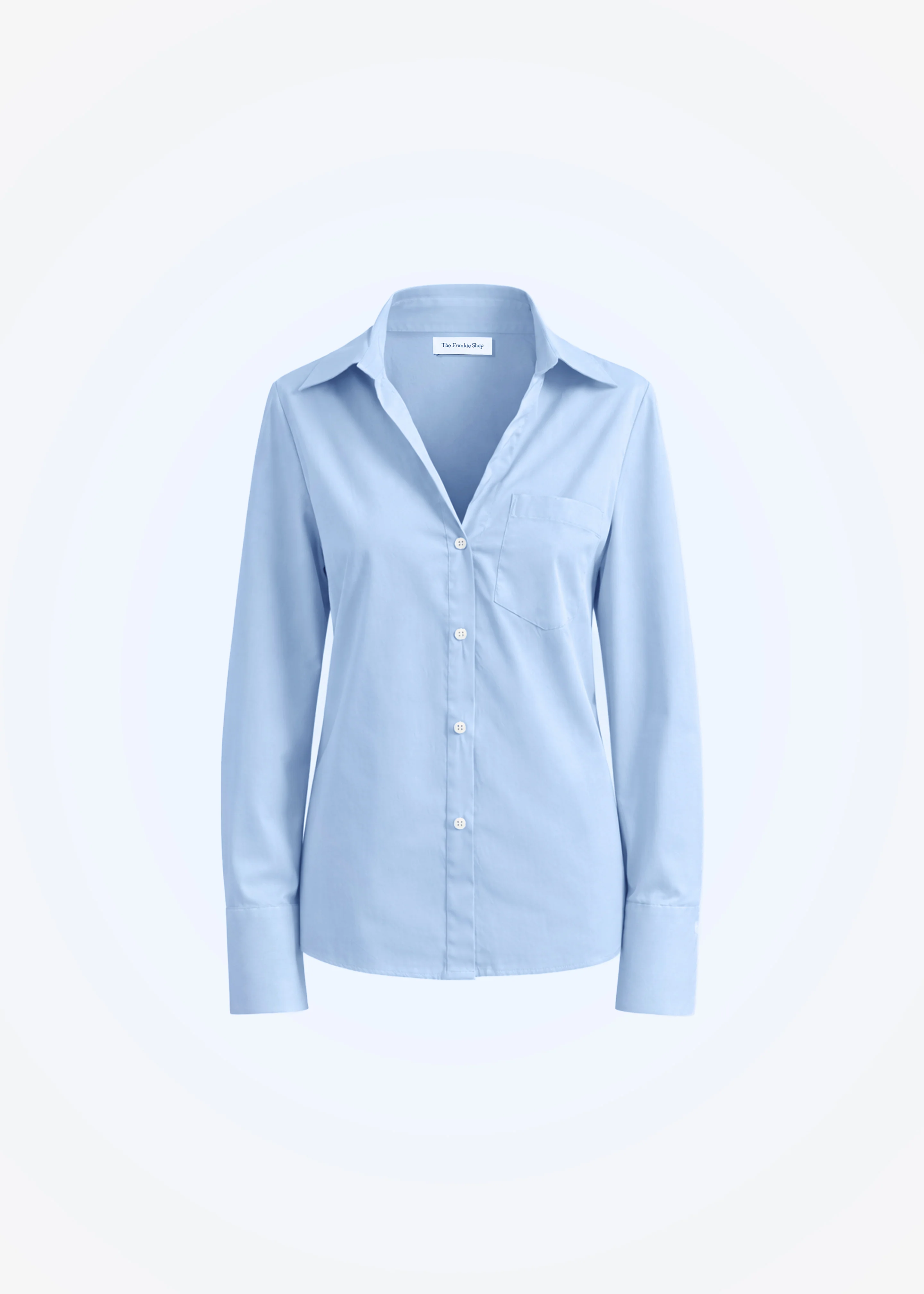 Tiona Fitted Shirt - Light Blue - Image 6