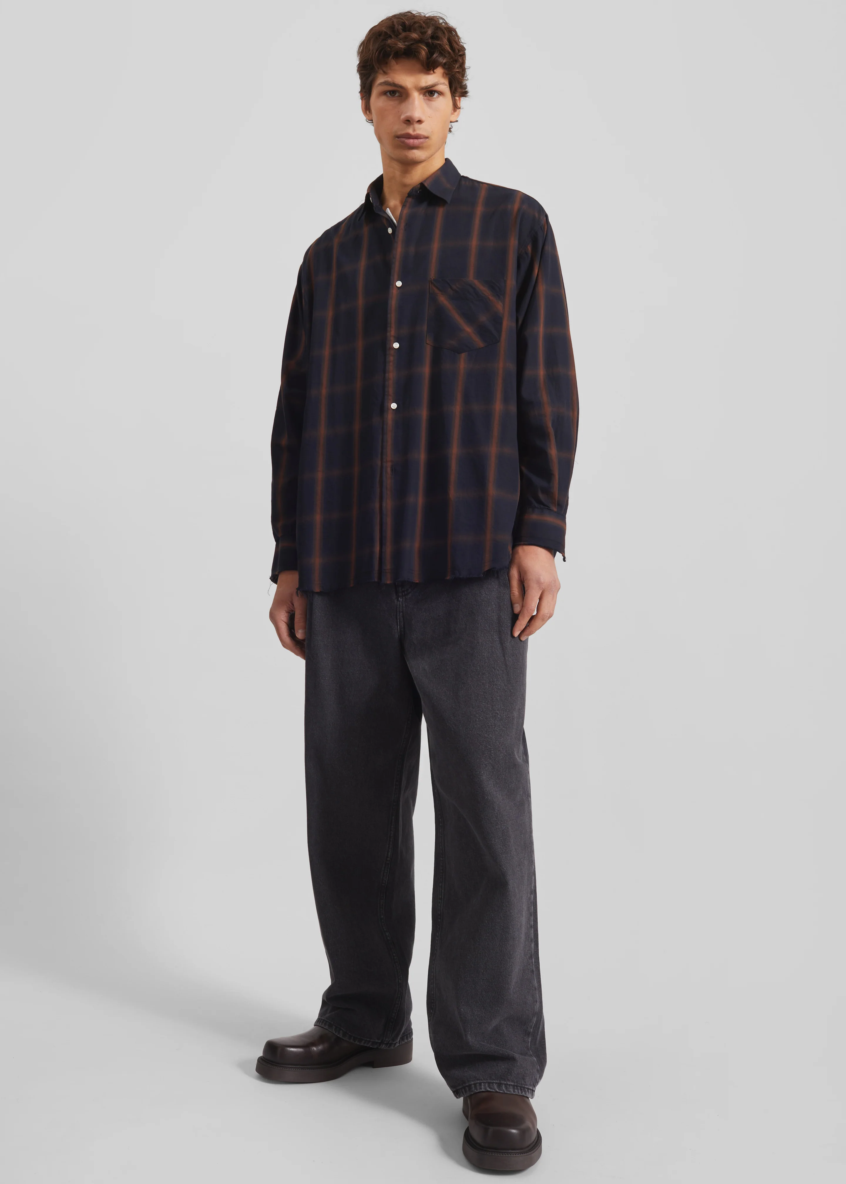 Trafal Wide Jeans - Black Wash - Image 6