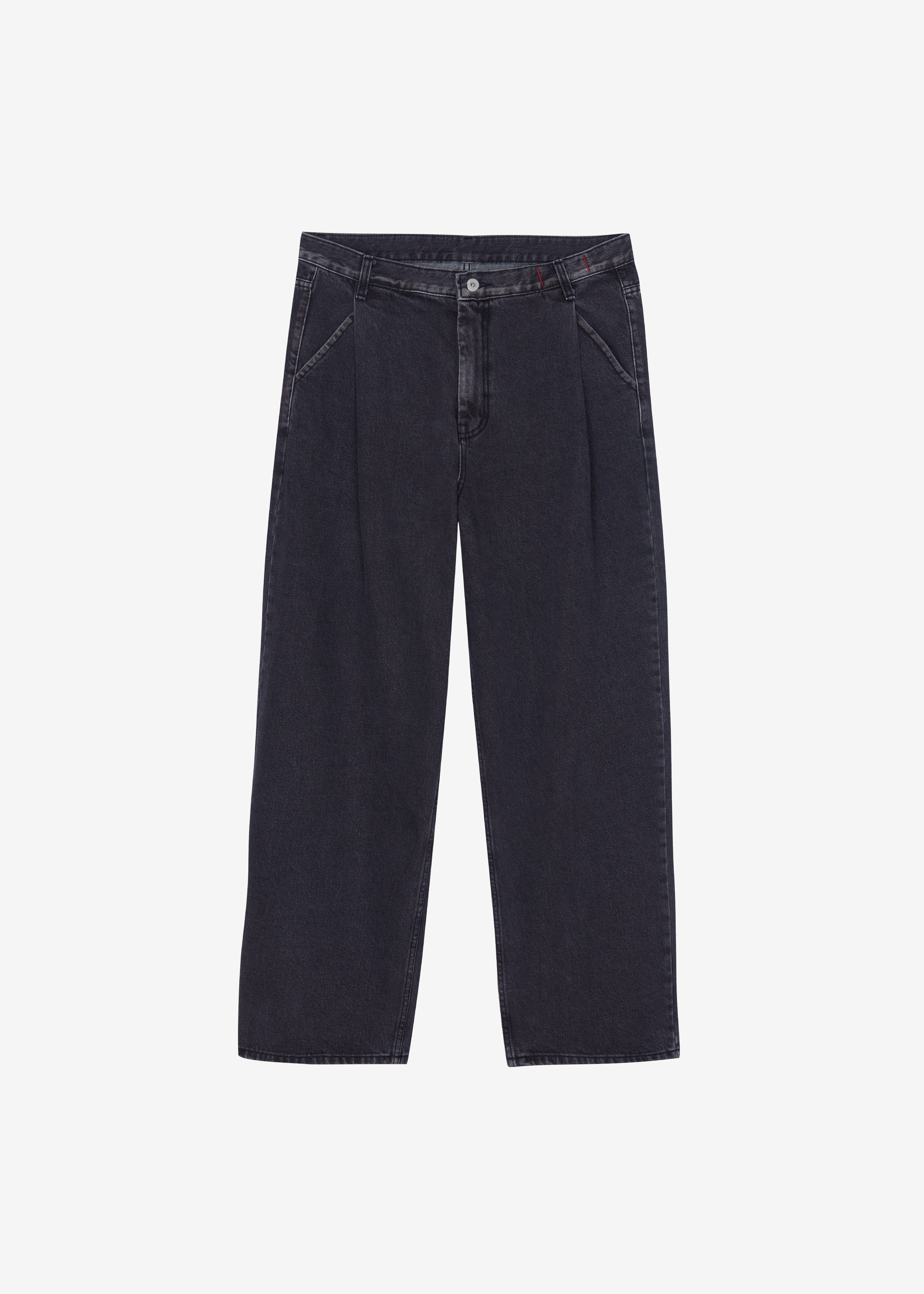 Trafal Wide Jeans - Black Wash - Image 8