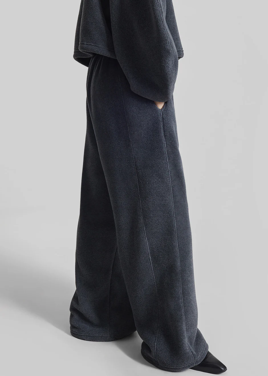 Treveray Fleece Sweatpants - Dark Grey - Image 2