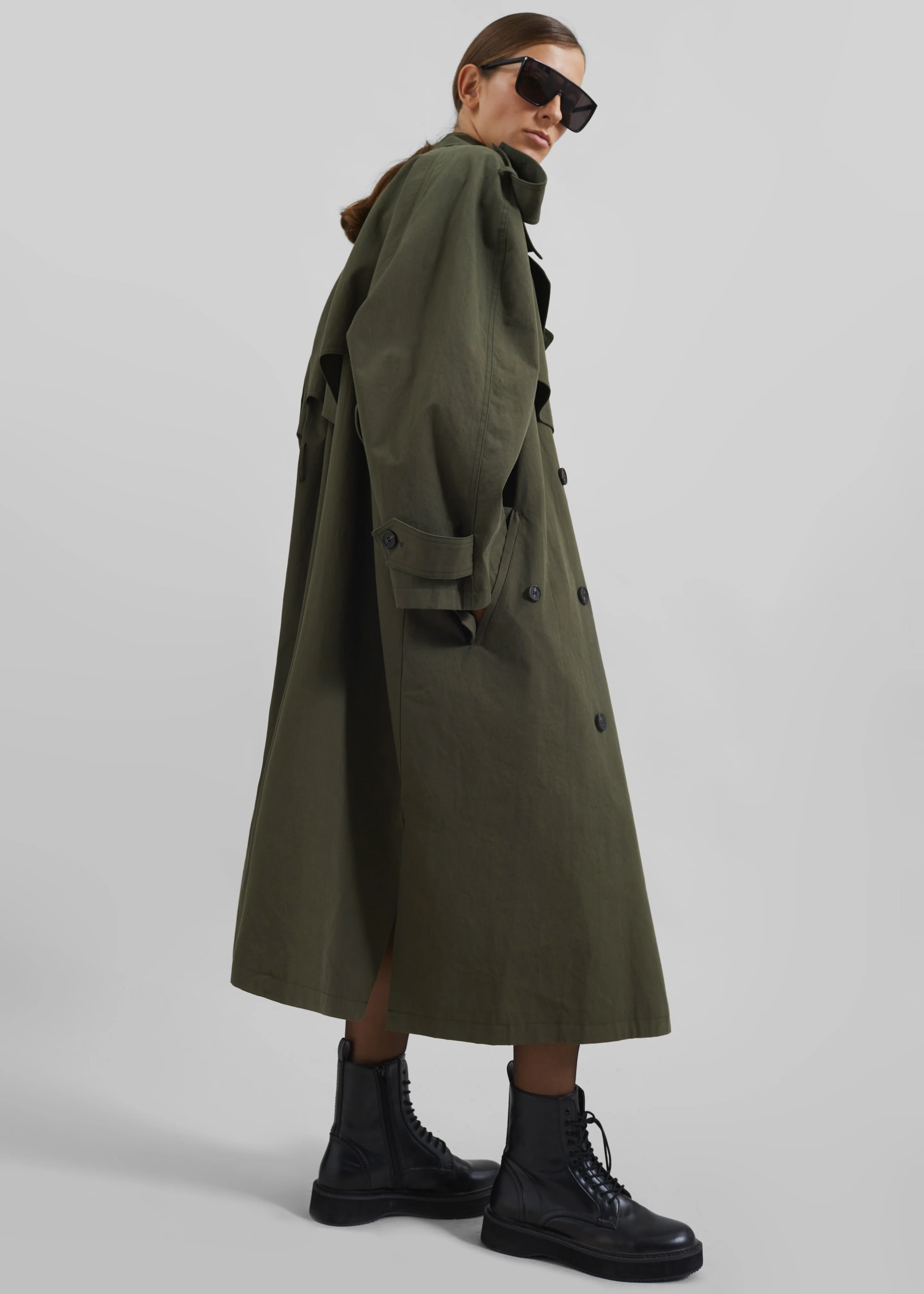 Tromso Convertible Trench - Khaki - Image 12