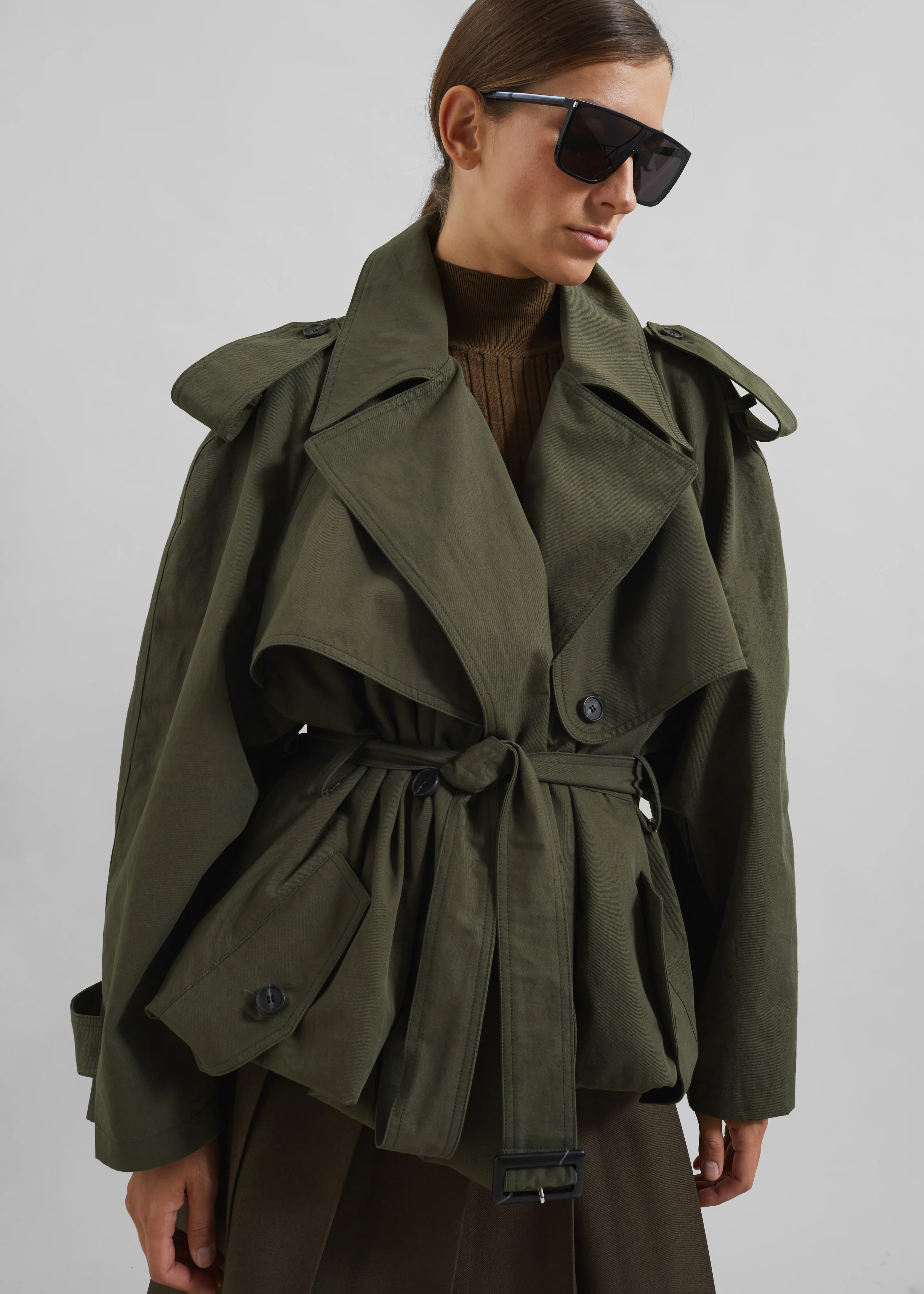 Tromso Convertible Trench - Khaki - Image 8
