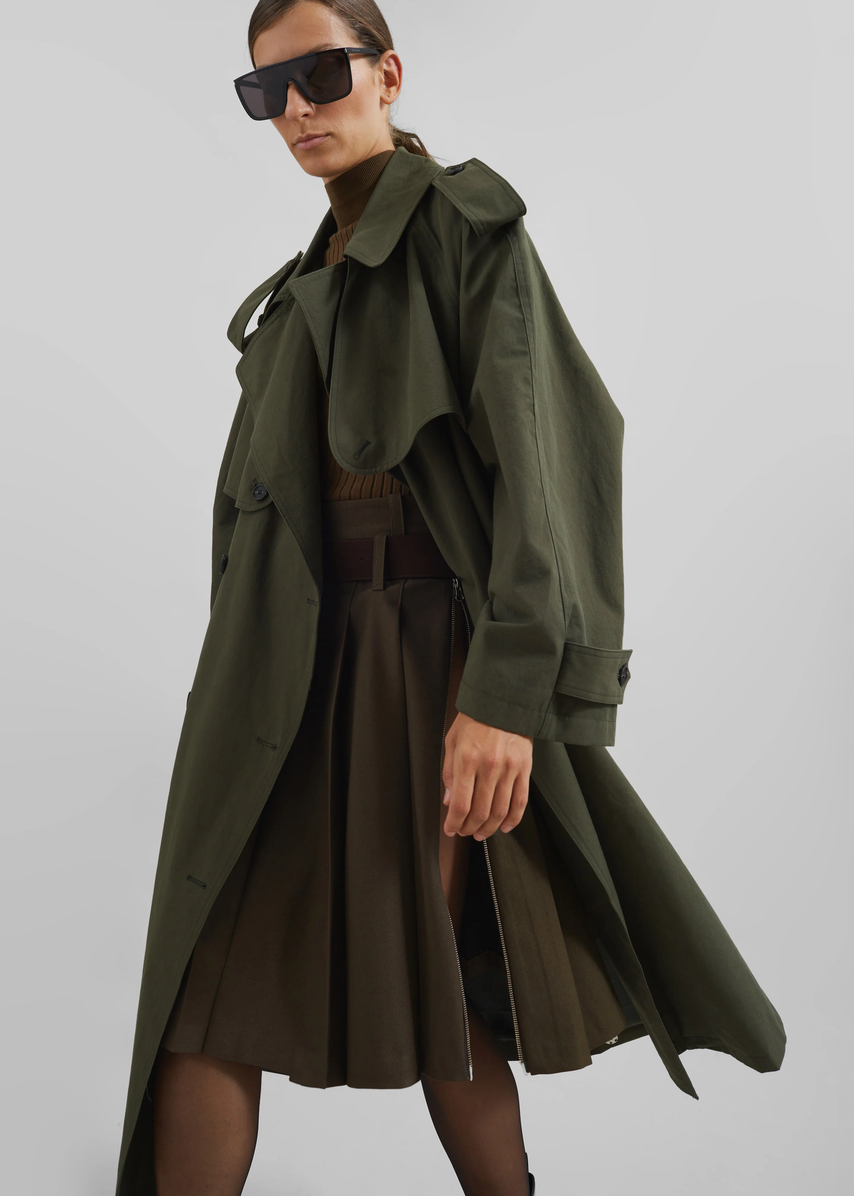 Tromso Convertible Trench - Khaki - Image 9