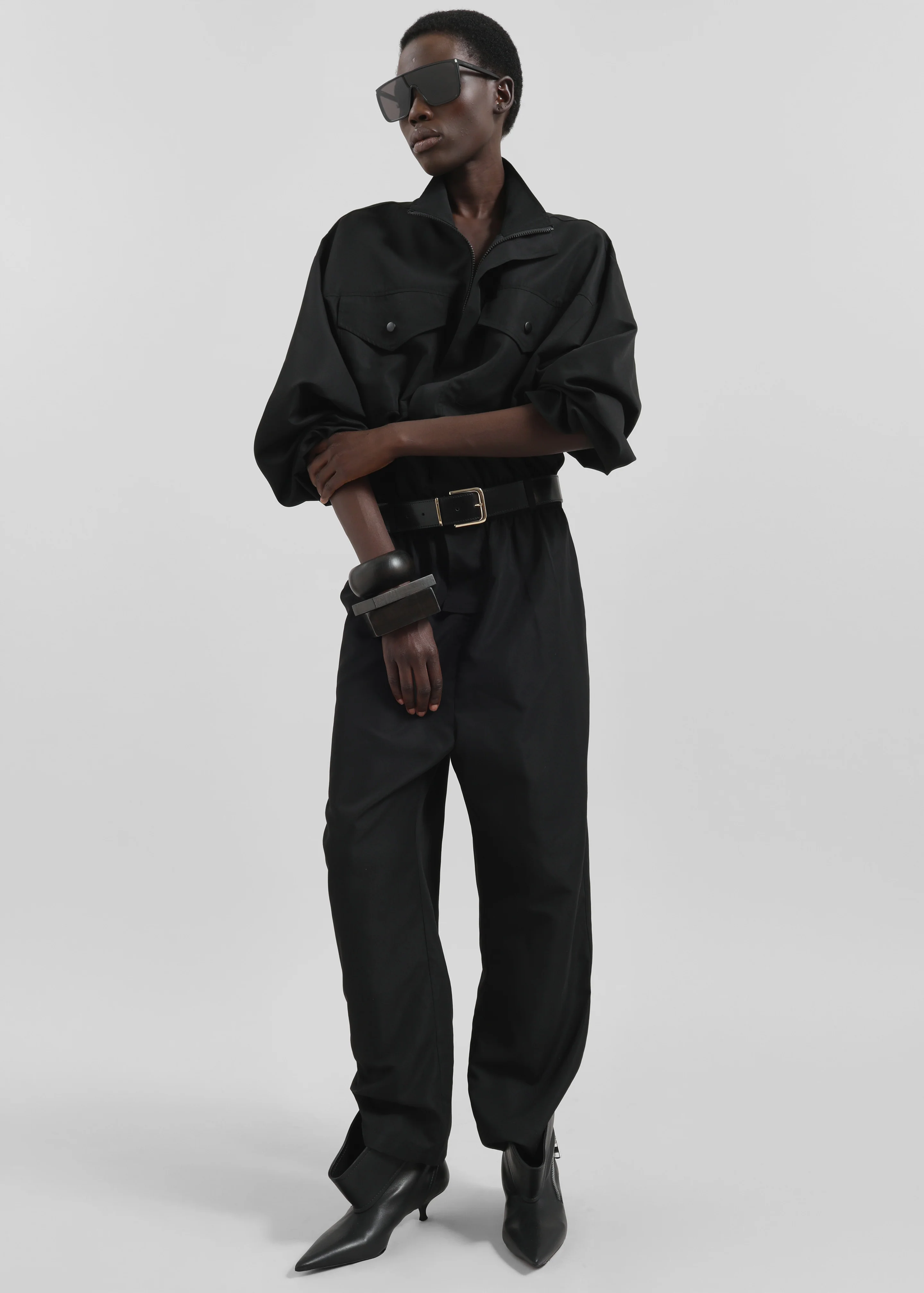 Tropez Jumpsuit - Black - Image 7