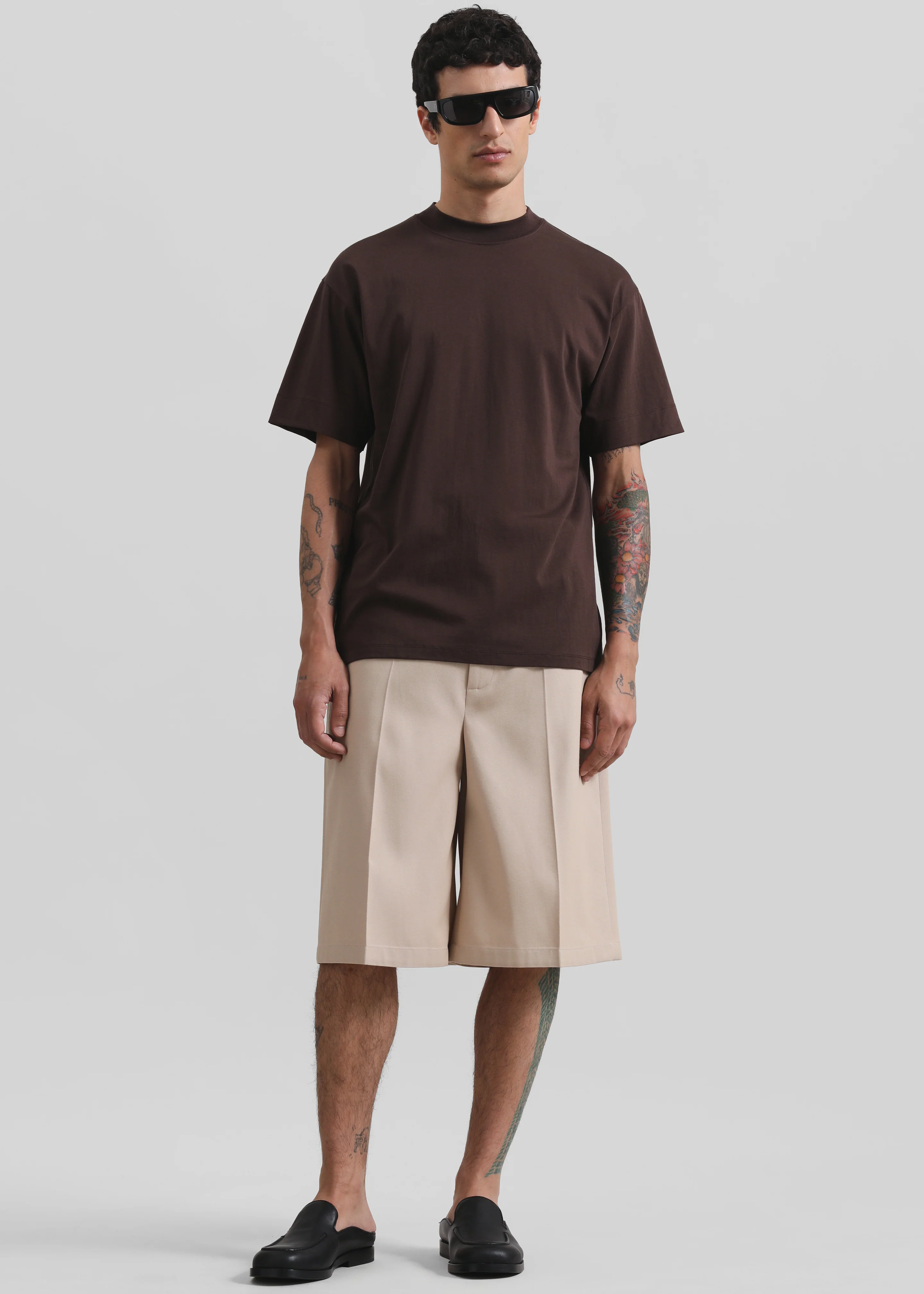 Truro Classic Soft T-Shirt - Brown - Image 5