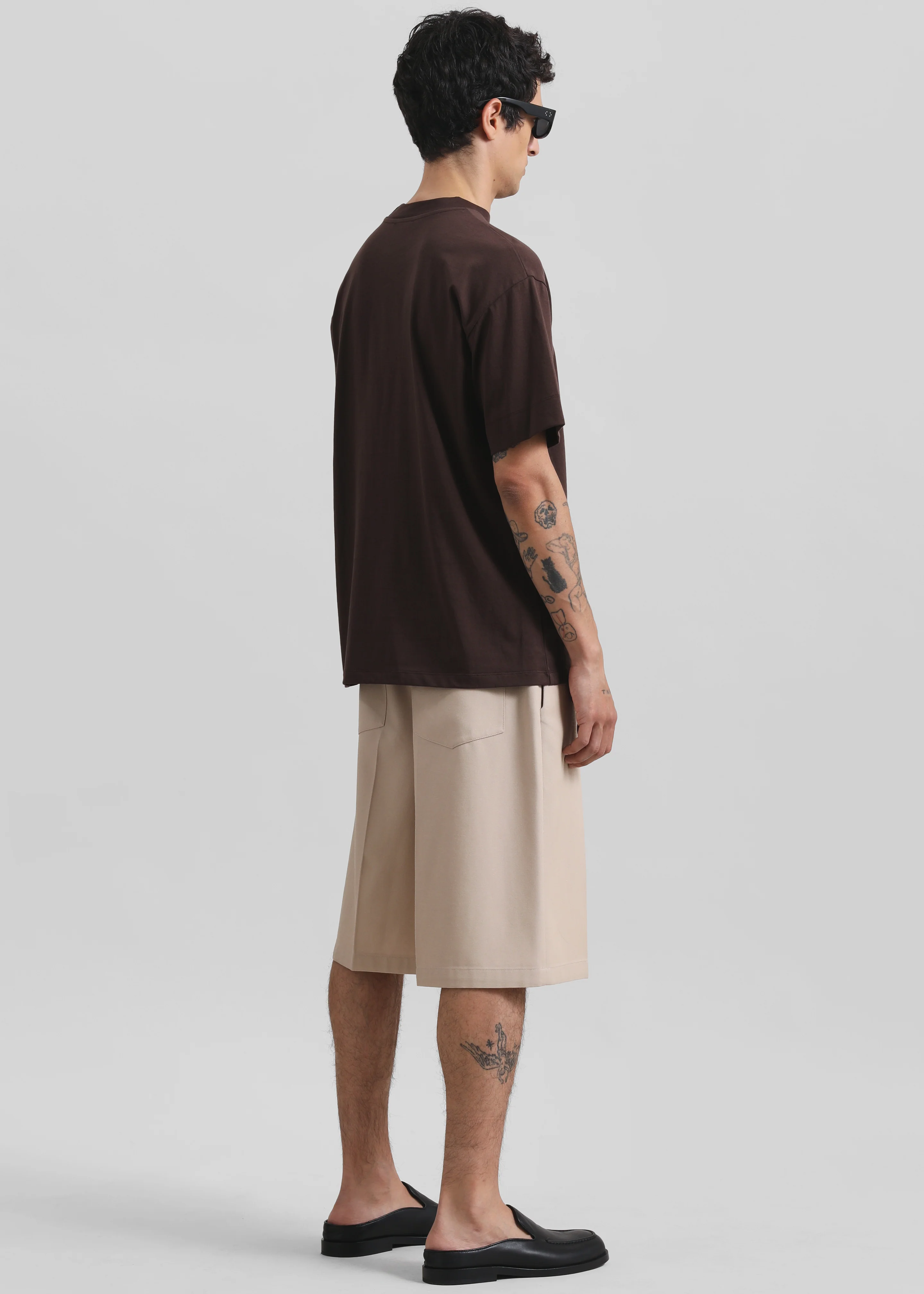 Truro Classic Soft T-Shirt - Brown - Image 6