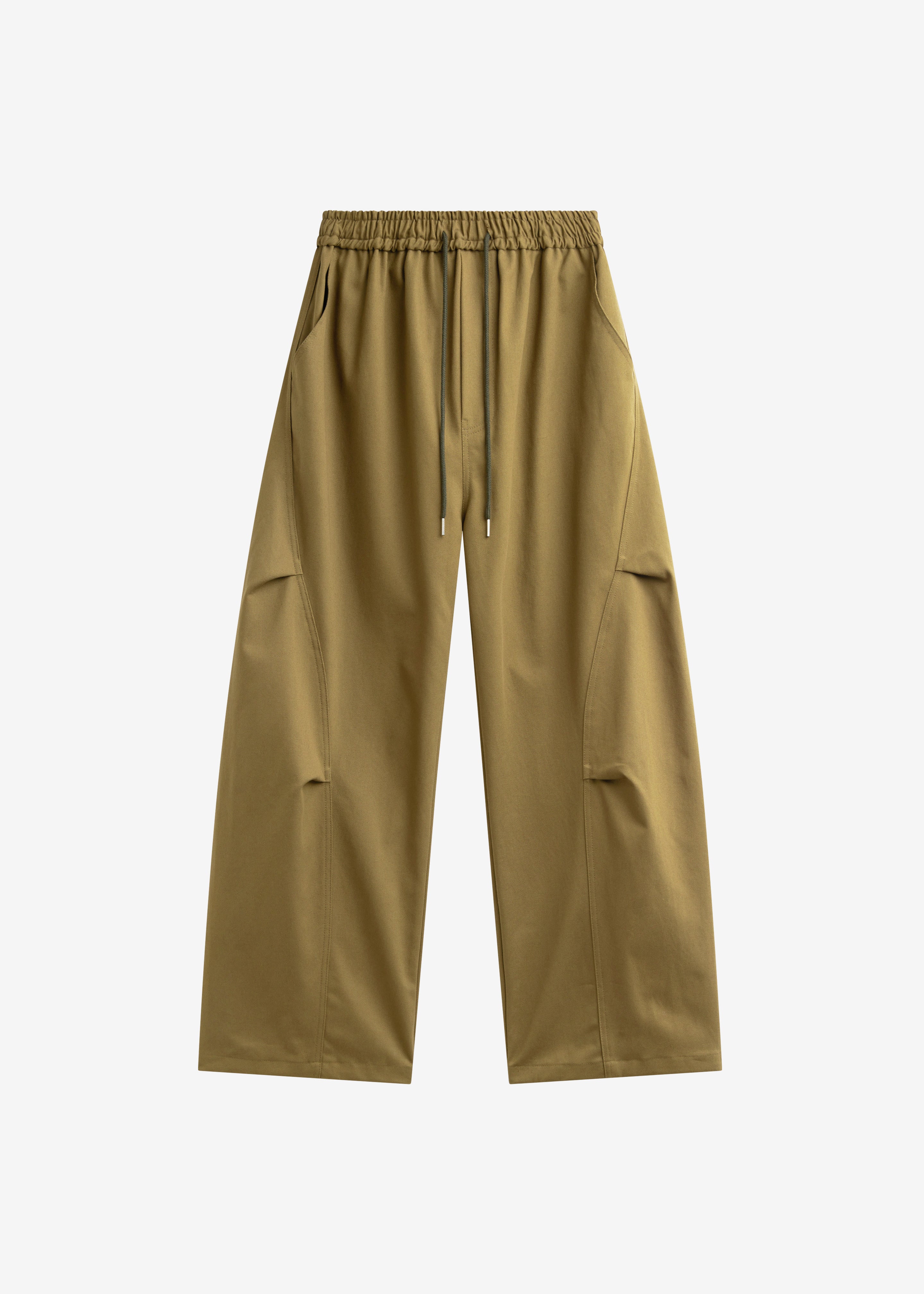 Tulsa Curved Pants - Dark Olive - Image 6
