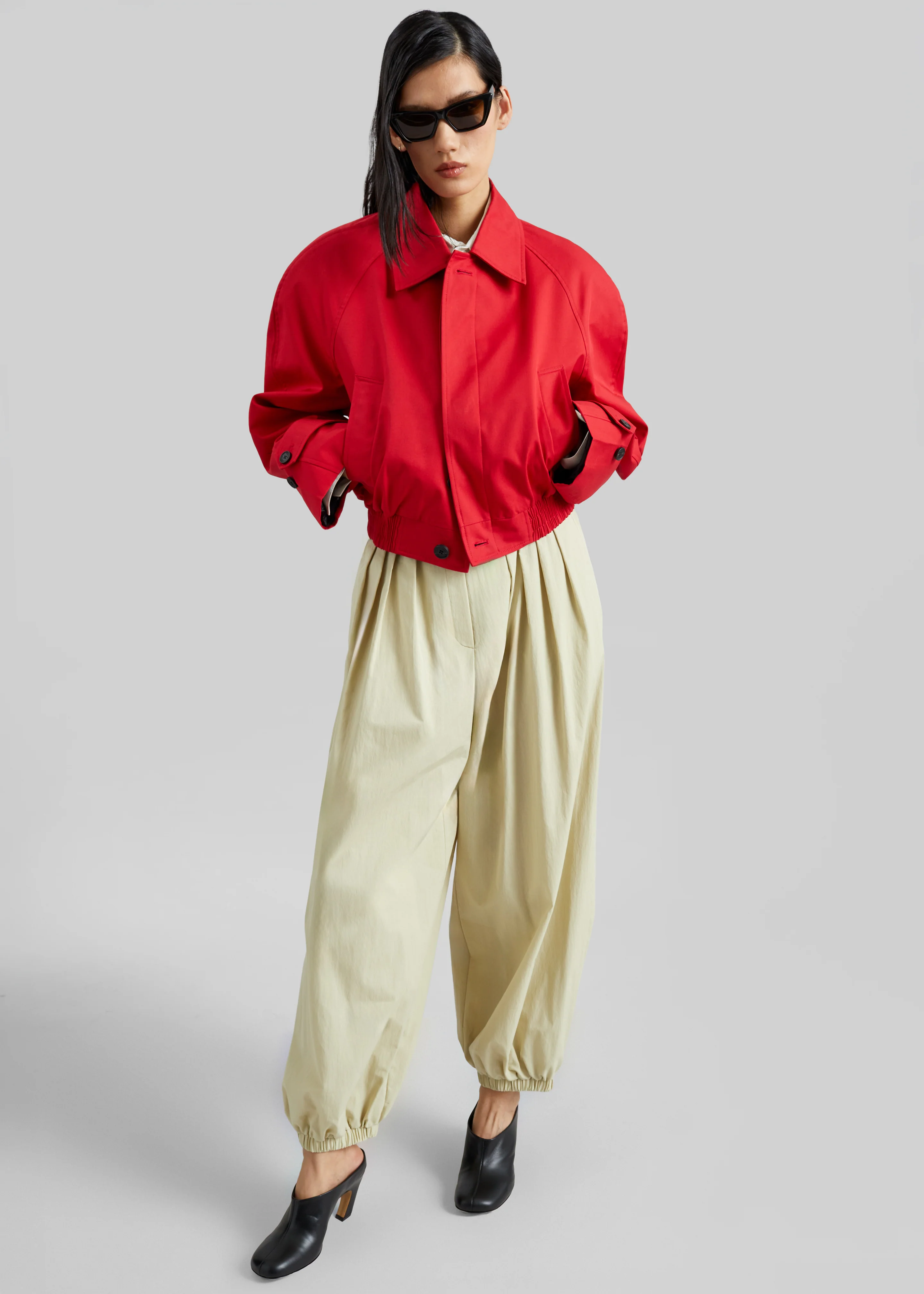Turenne Curved Jacket - Red - Image 6