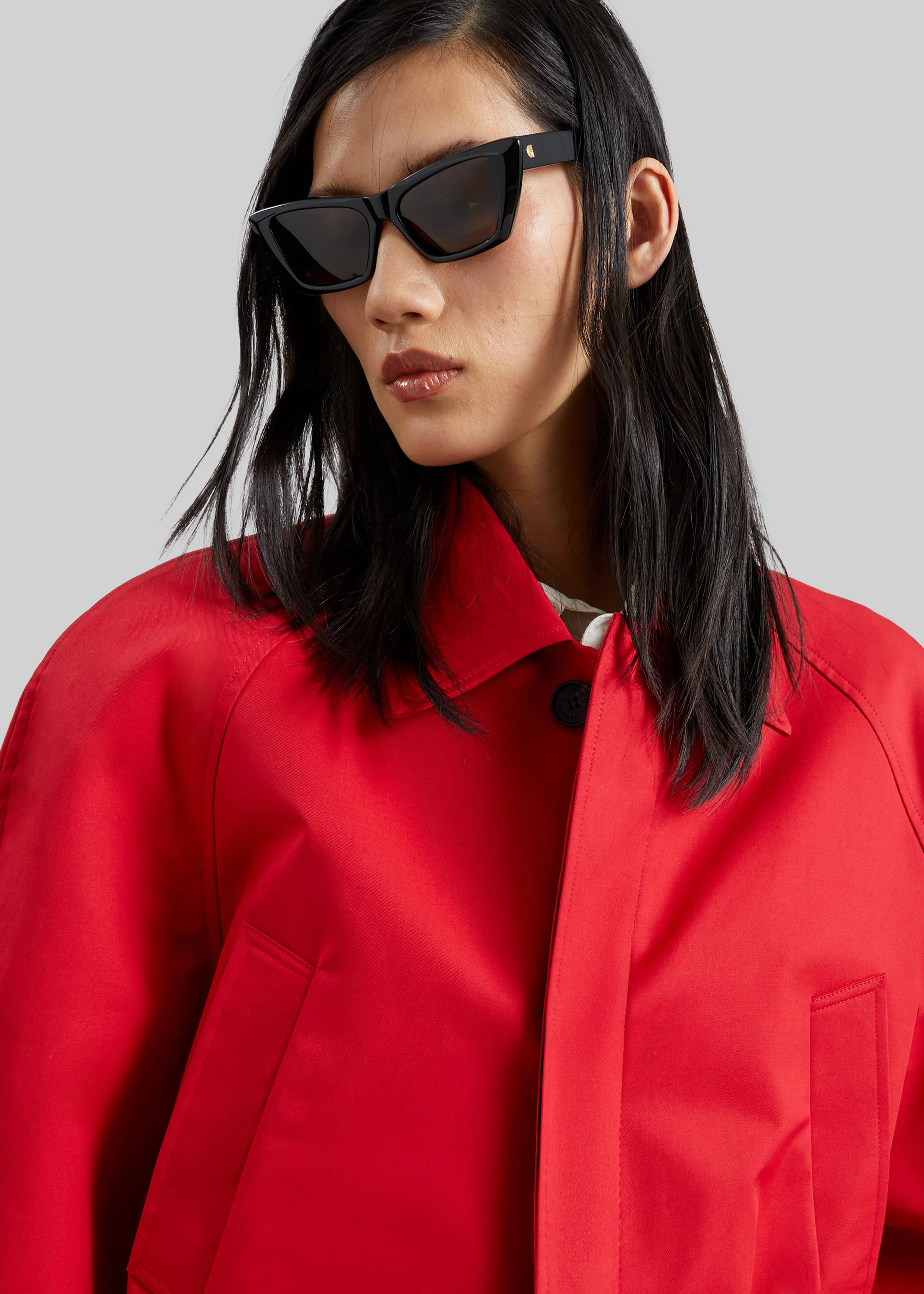Turenne Curved Jacket - Red - Image 7