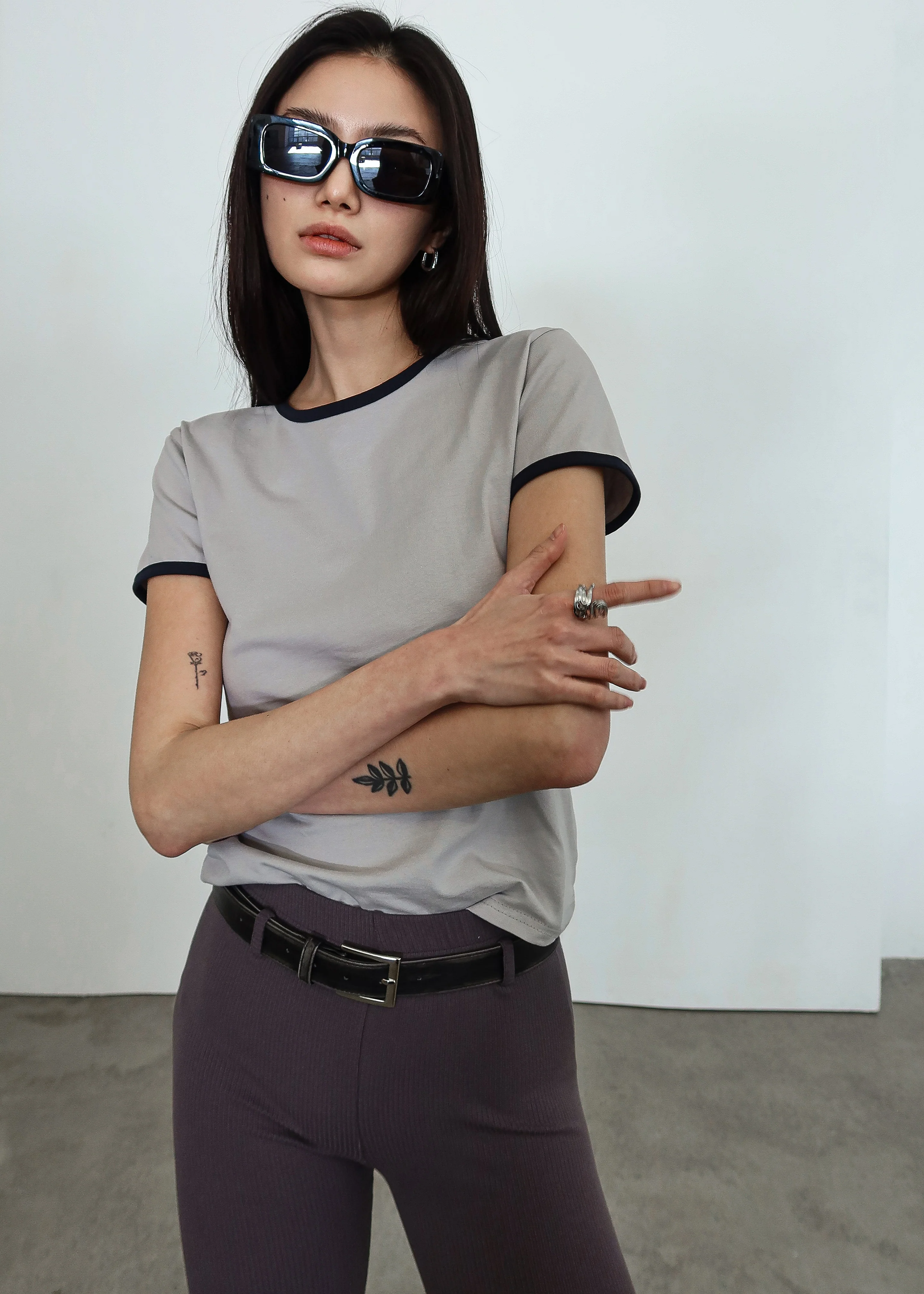 Valko Tee - Grey - Image 5