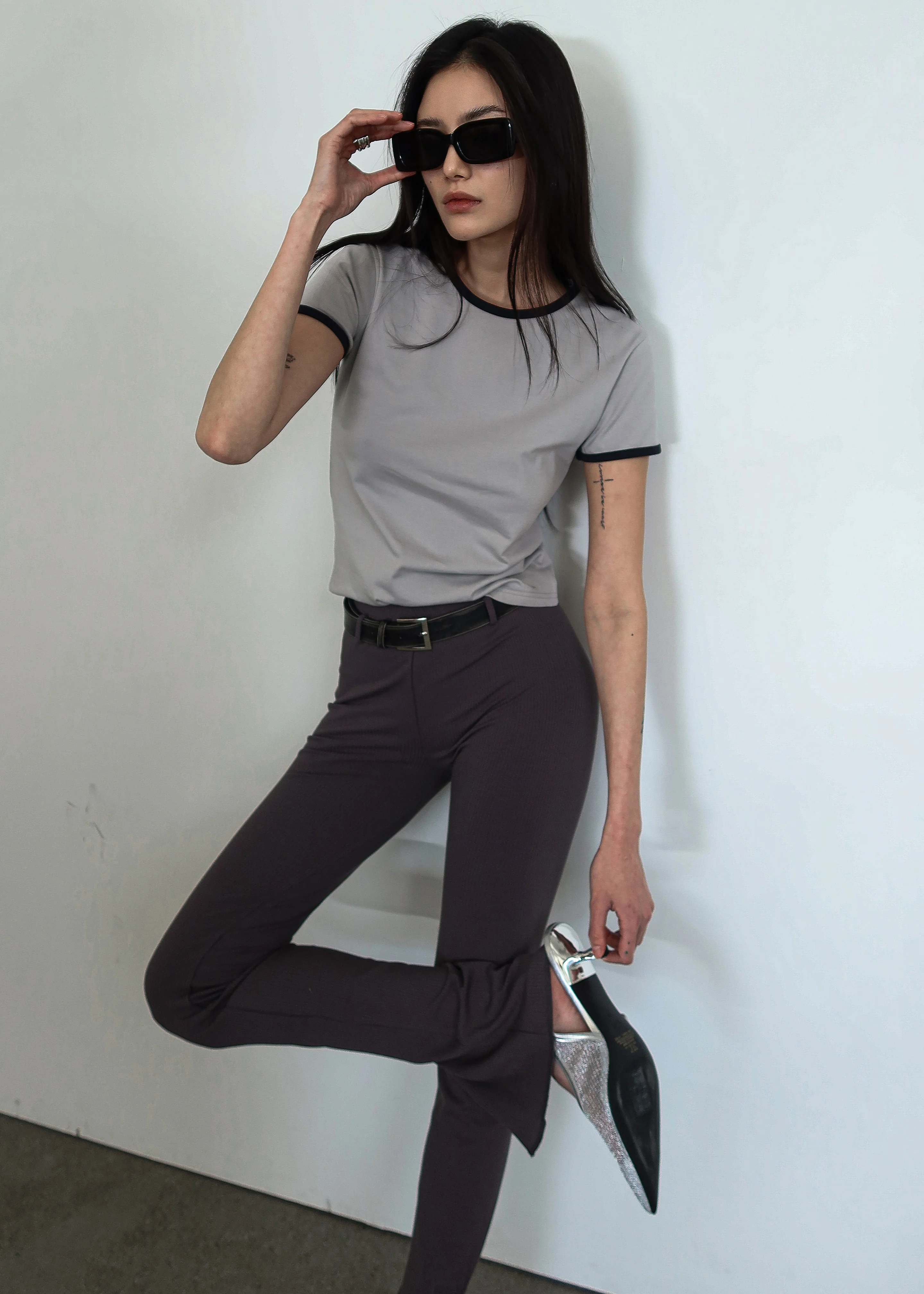 Valko Tee - Grey - Image 7
