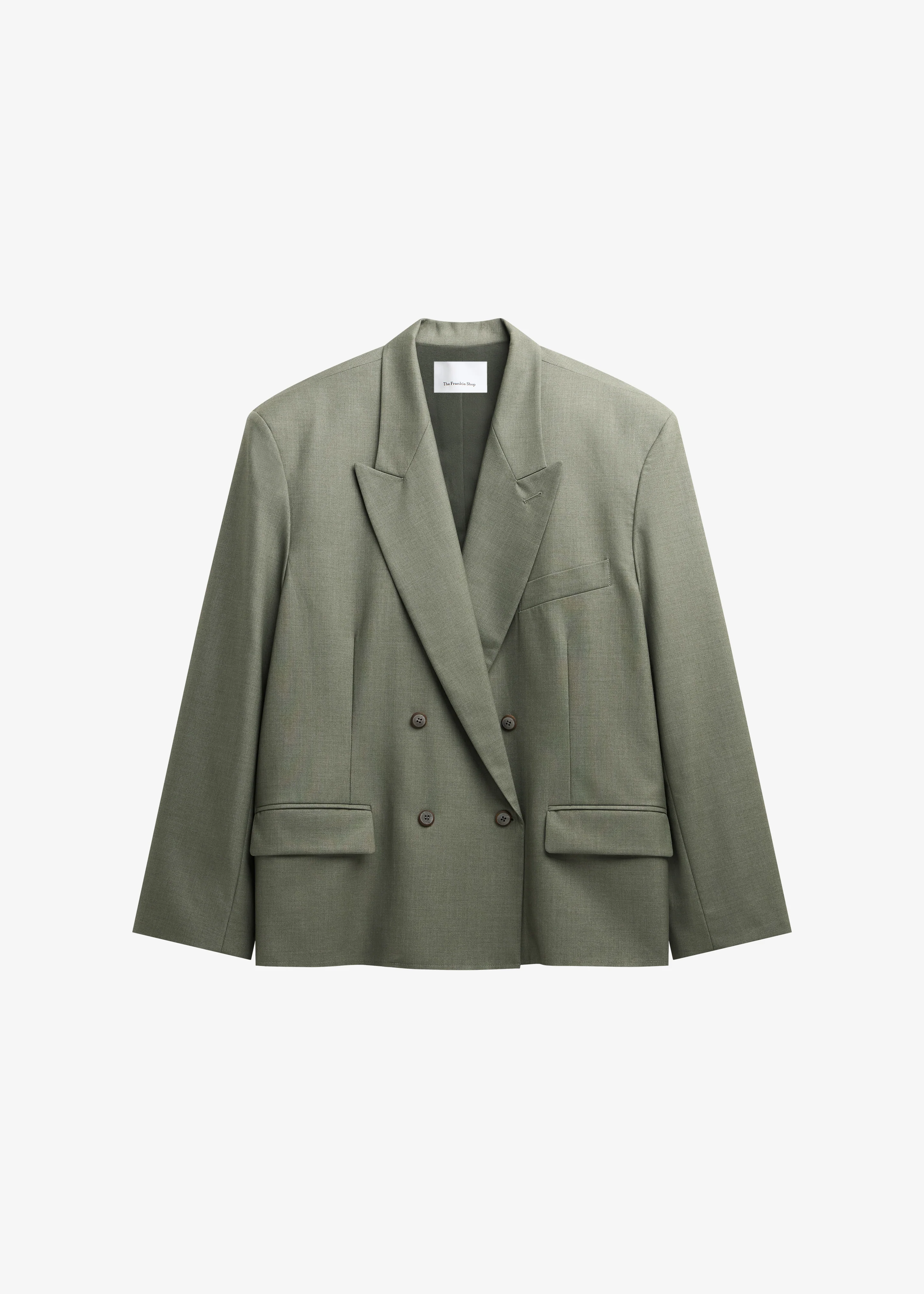 Valter Oversized Blazer - Pale Olive - Image 9