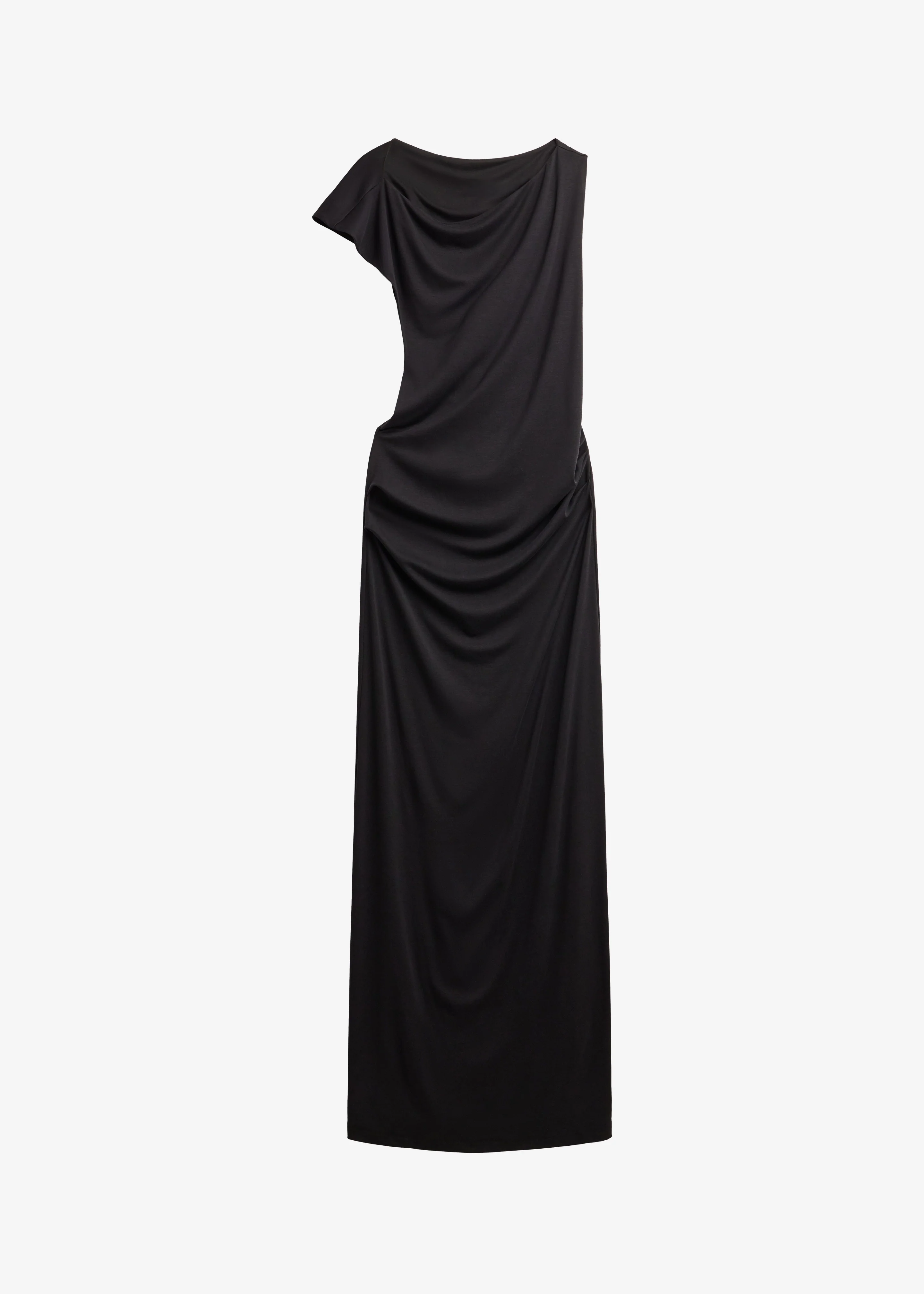 Varena Twisted Cut-Out Maxi Dress - Black - Image 8