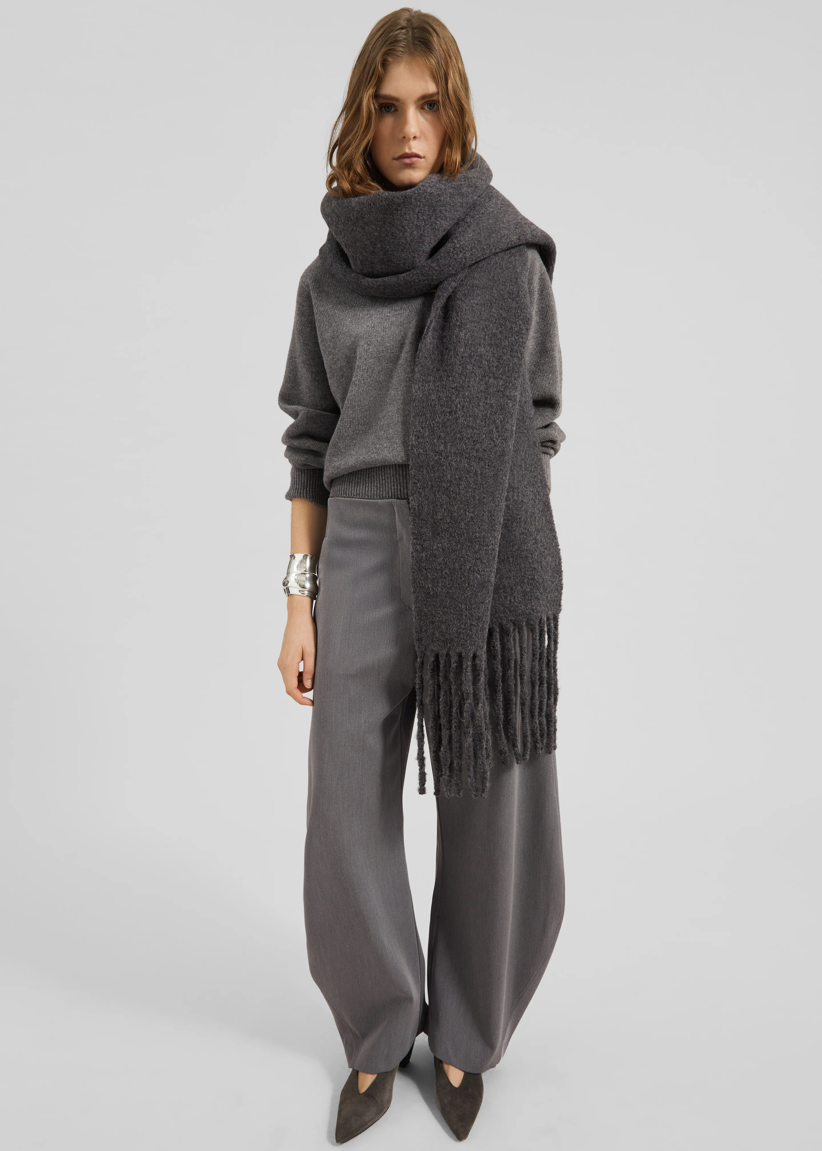 Vosges Barrel Leg Pants - Grey - Image 2