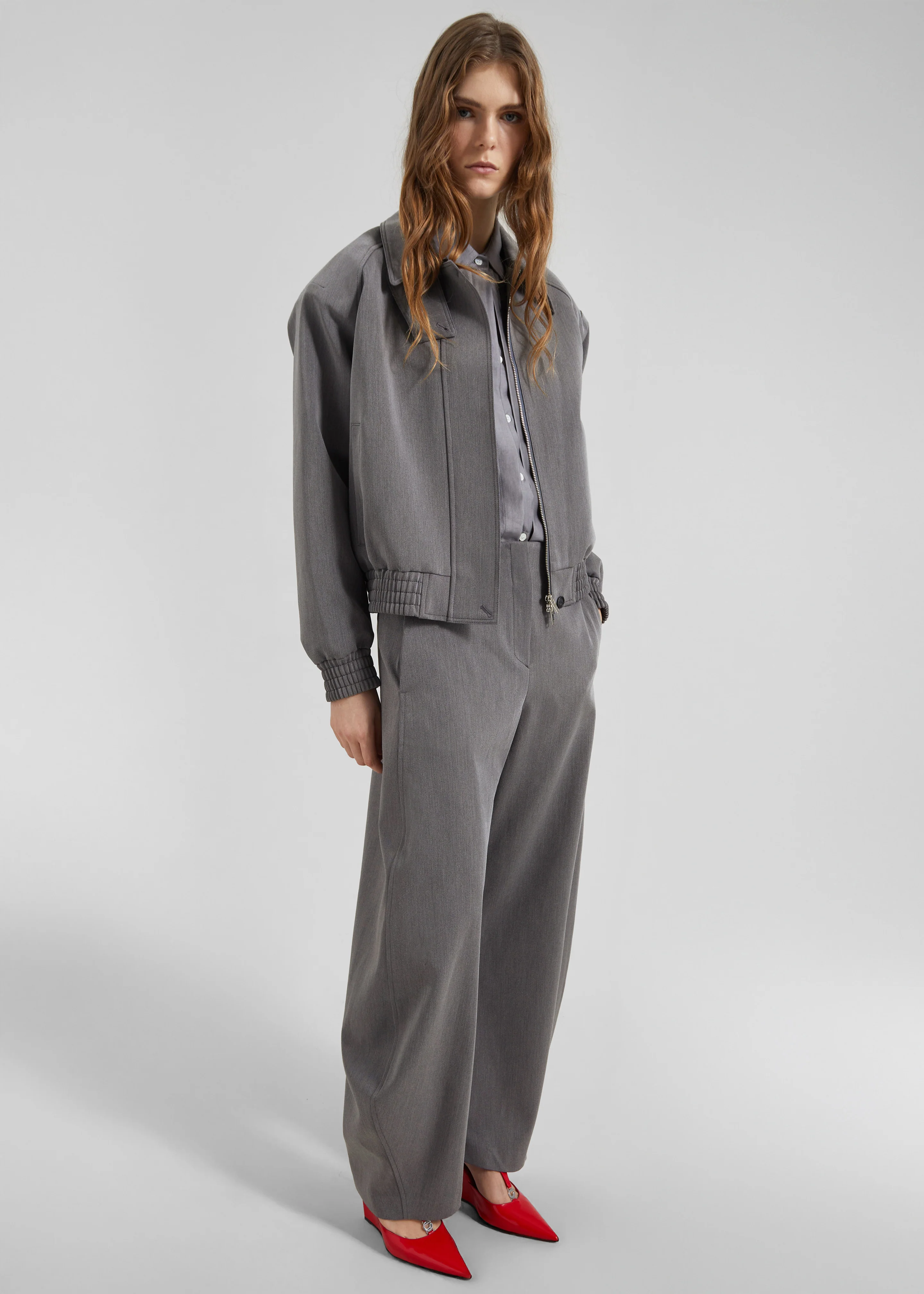 Vosges Barrel Leg Pants - Grey - Image 5