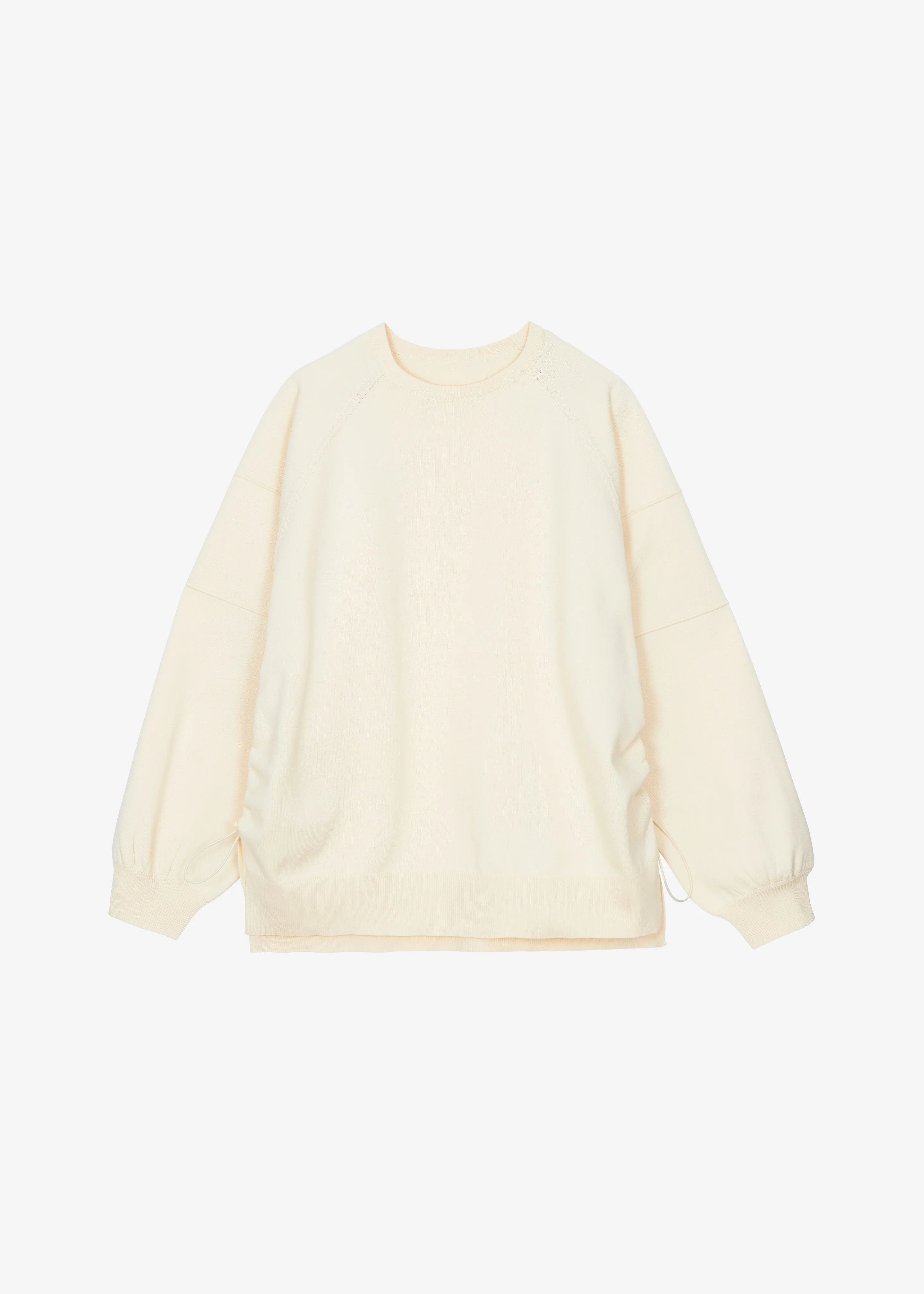 Wesra Knit Sweatshirt - Ecru - Image 10