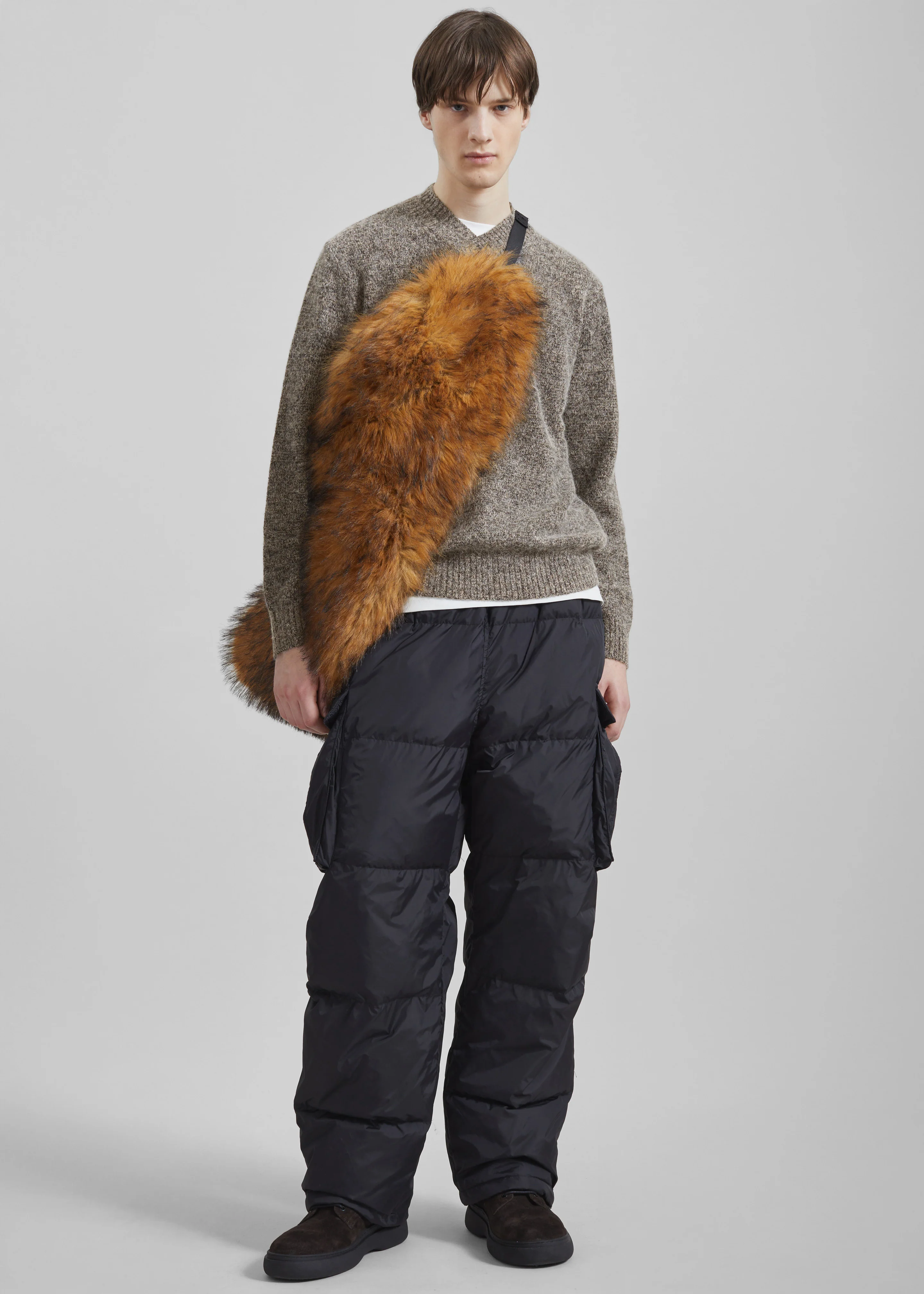 Zane Puffer Pants - Black - Image 5