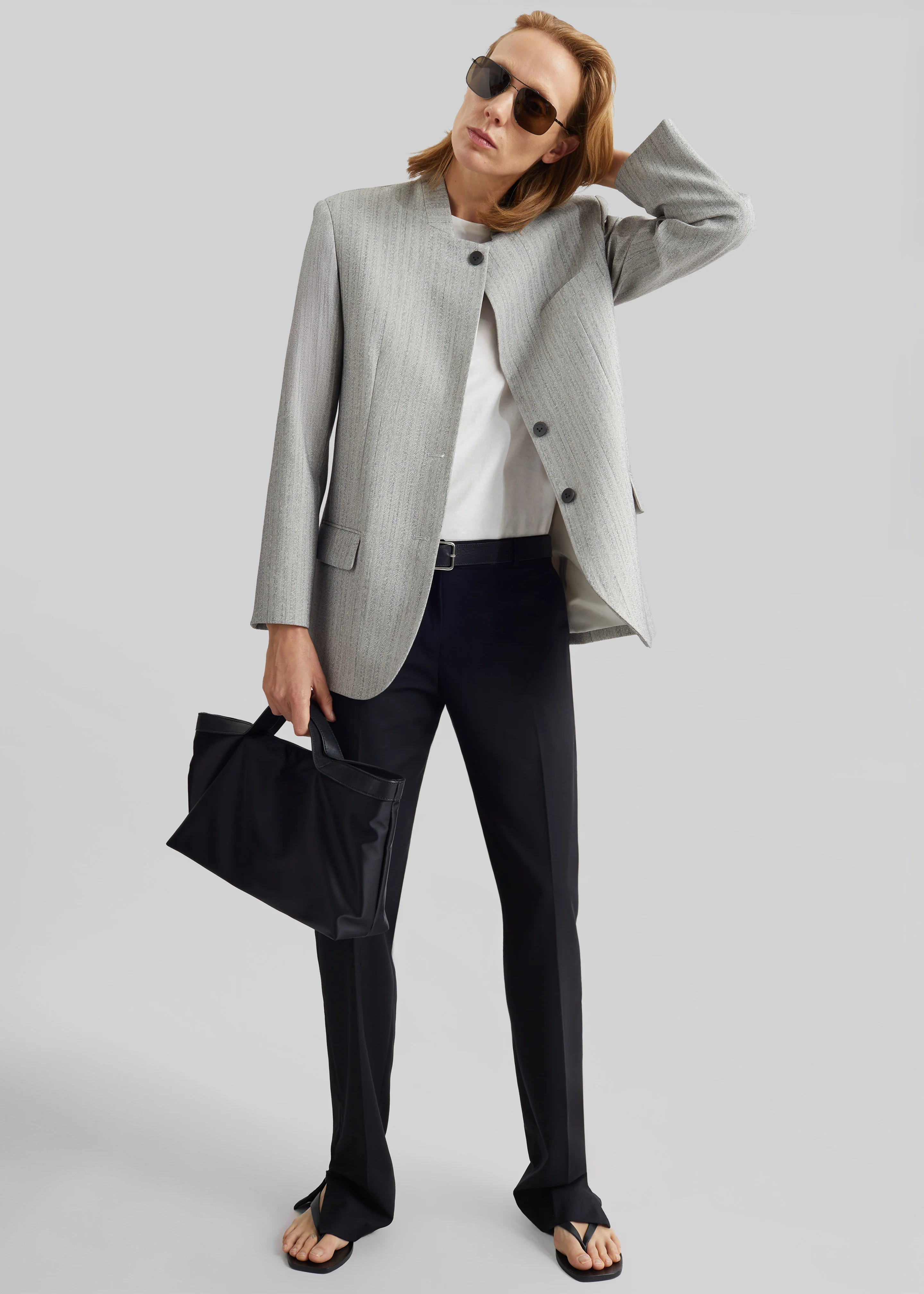 Zeni Two-Way Handbag - Black - Image 3