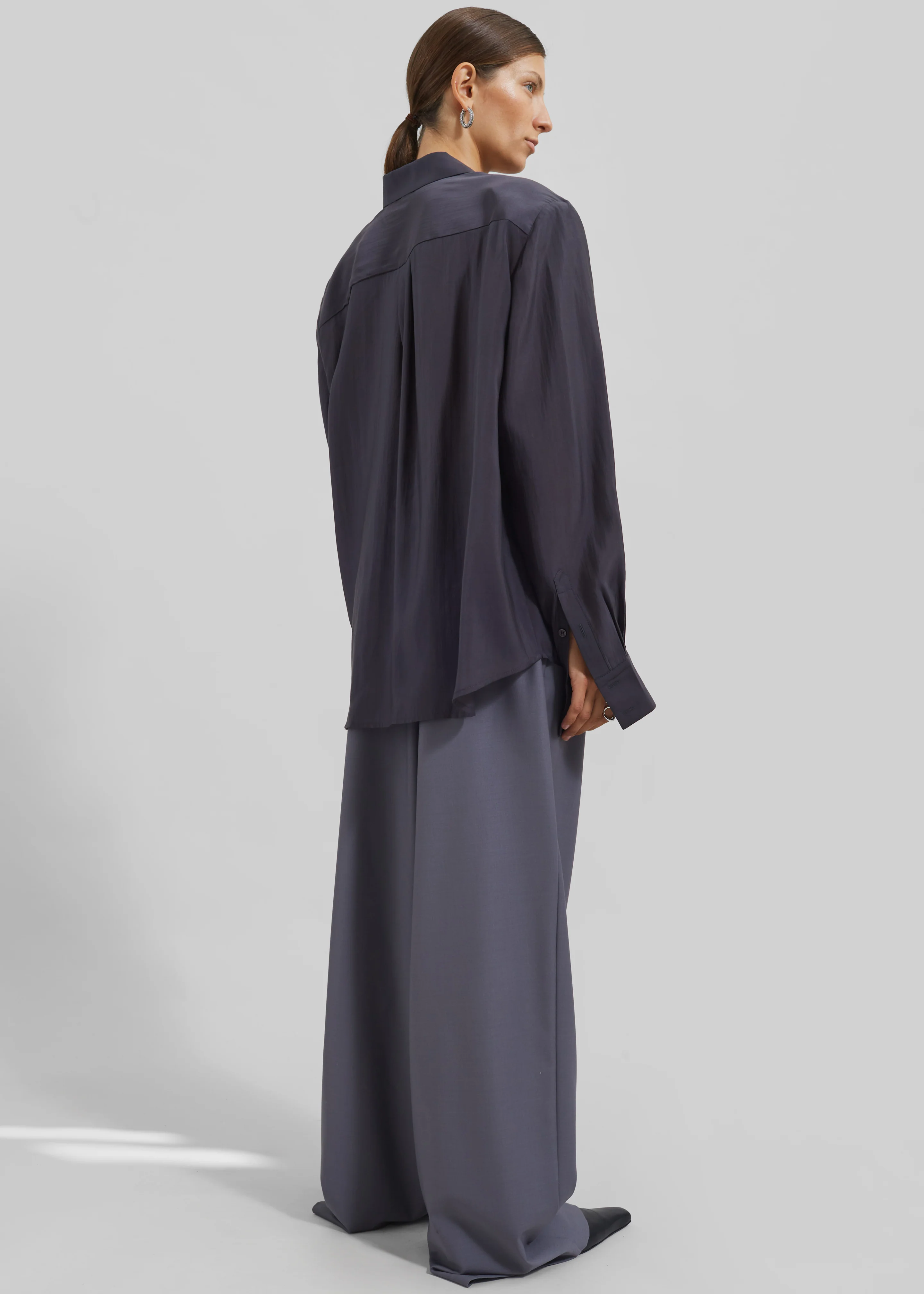 Zoula Padded Shirt - Charcoal - Image 13